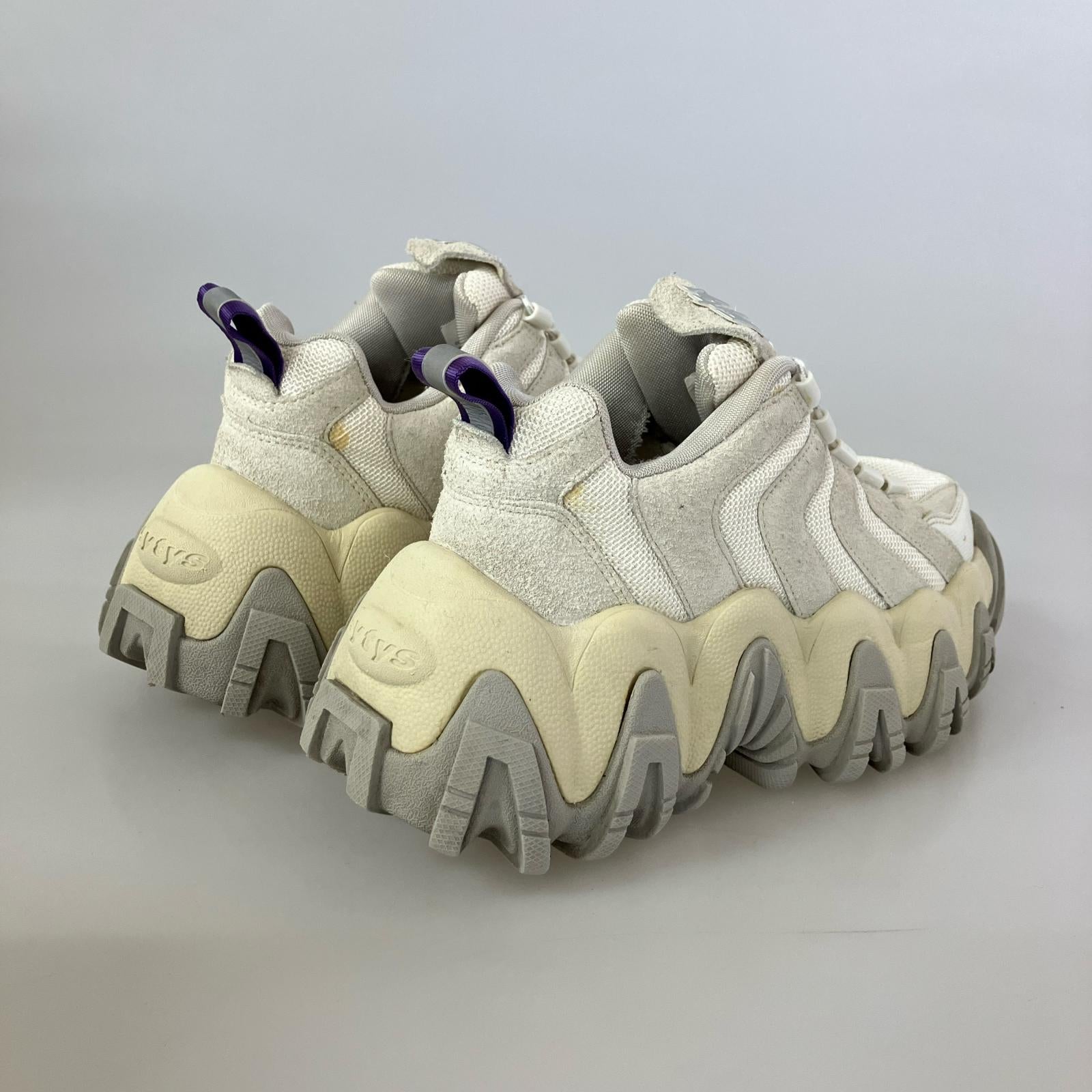 スニーカー EYTYS halo suede off white チャンキーソールスニーカー サイズ37(24.1cm) ホワイト