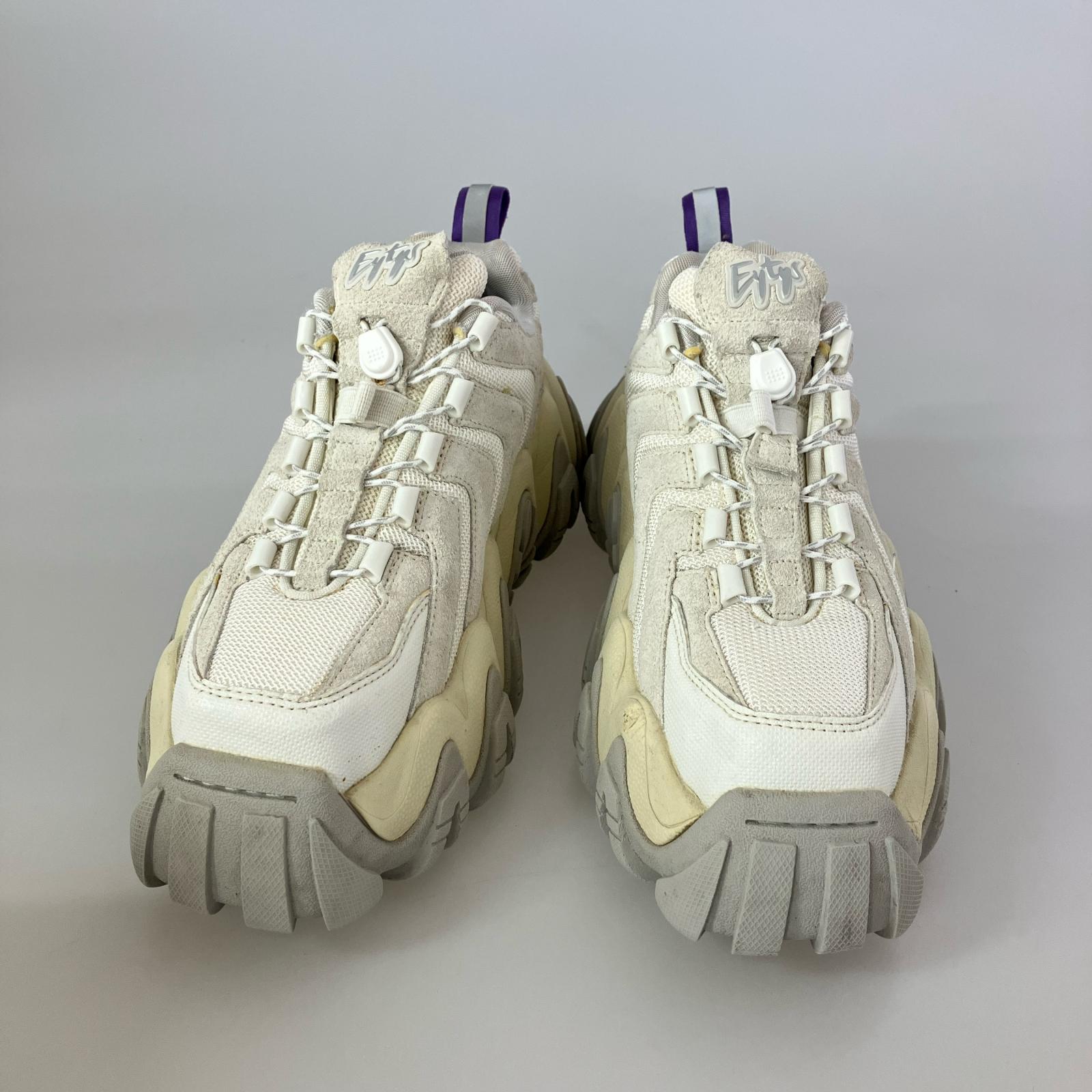 スニーカー EYTYS halo suede off white チャンキーソールスニーカー サイズ37(24.1cm) ホワイト