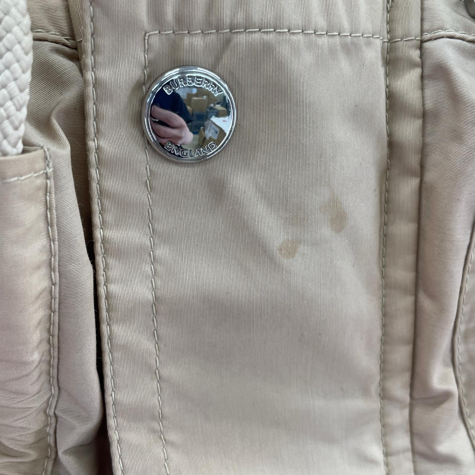 ジャケット BURBERRY 22SS ユニバーサル パスポート アノラックパーカー L ベージュ L ベージュ