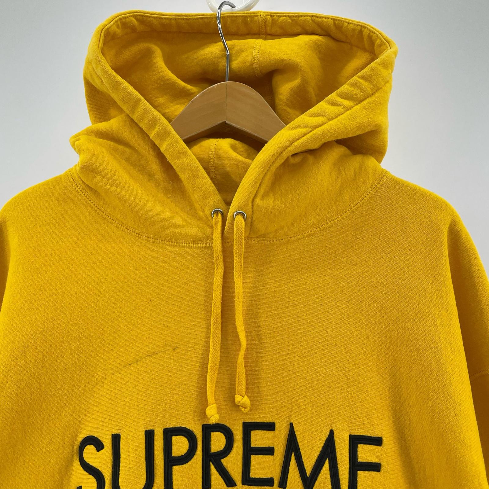 パーカー Supreme 22AW Capital Hooded Sweatshirt XXL 黄 イエロー