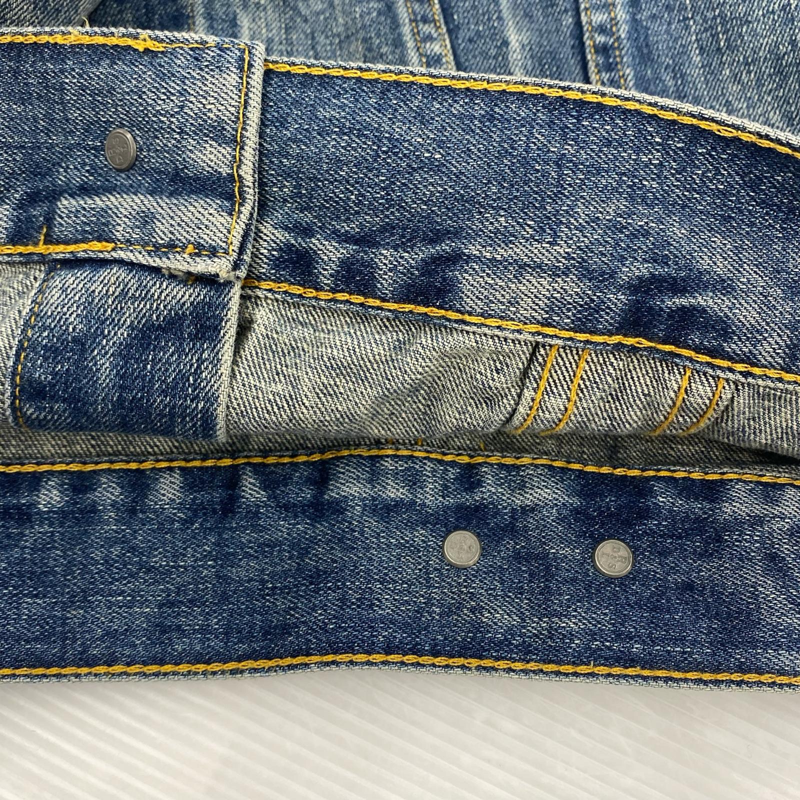 デニムジャケット 星条旗デザイン (M) M ブルー