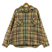 長袖シャツ 70s BICMAC ヘビネル ベージュ