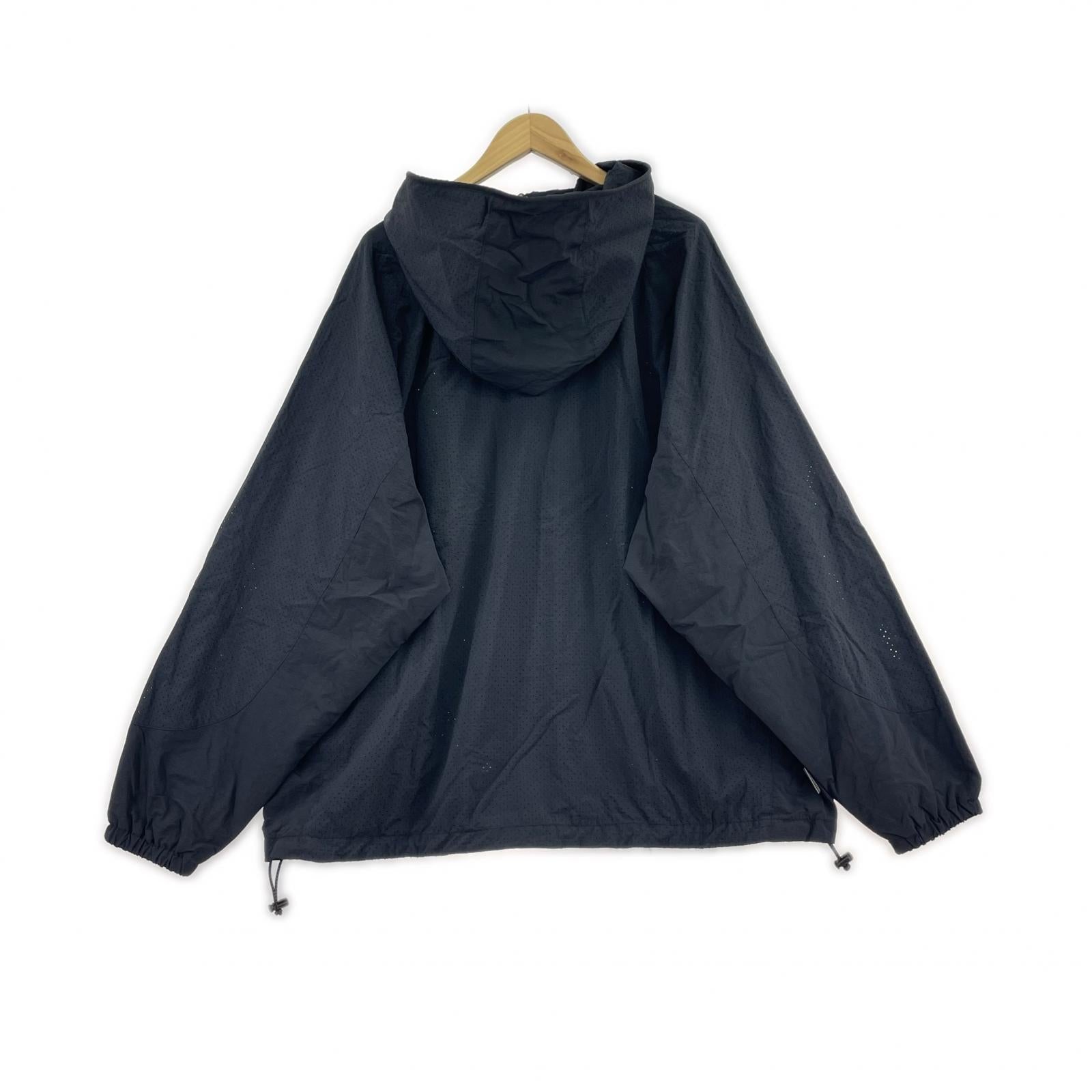 ジャケット S.F.C Stripes For Creative Punching Nylon Hoody メッシュフーディジャケット XL 黒 ブラック