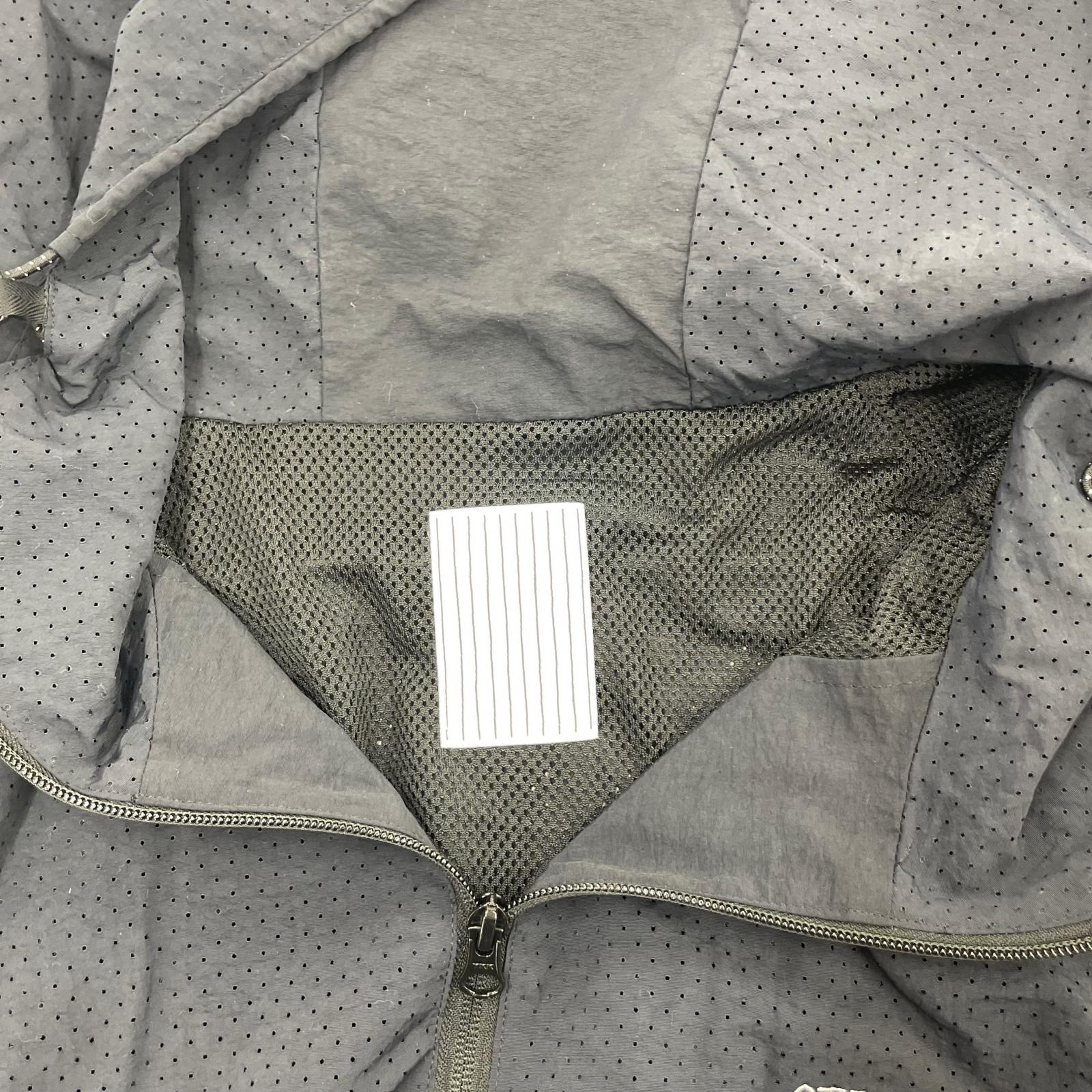 ジャケット S.F.C Stripes For Creative Punching Nylon Hoody メッシュフーディジャケット XL 黒 ブラック
