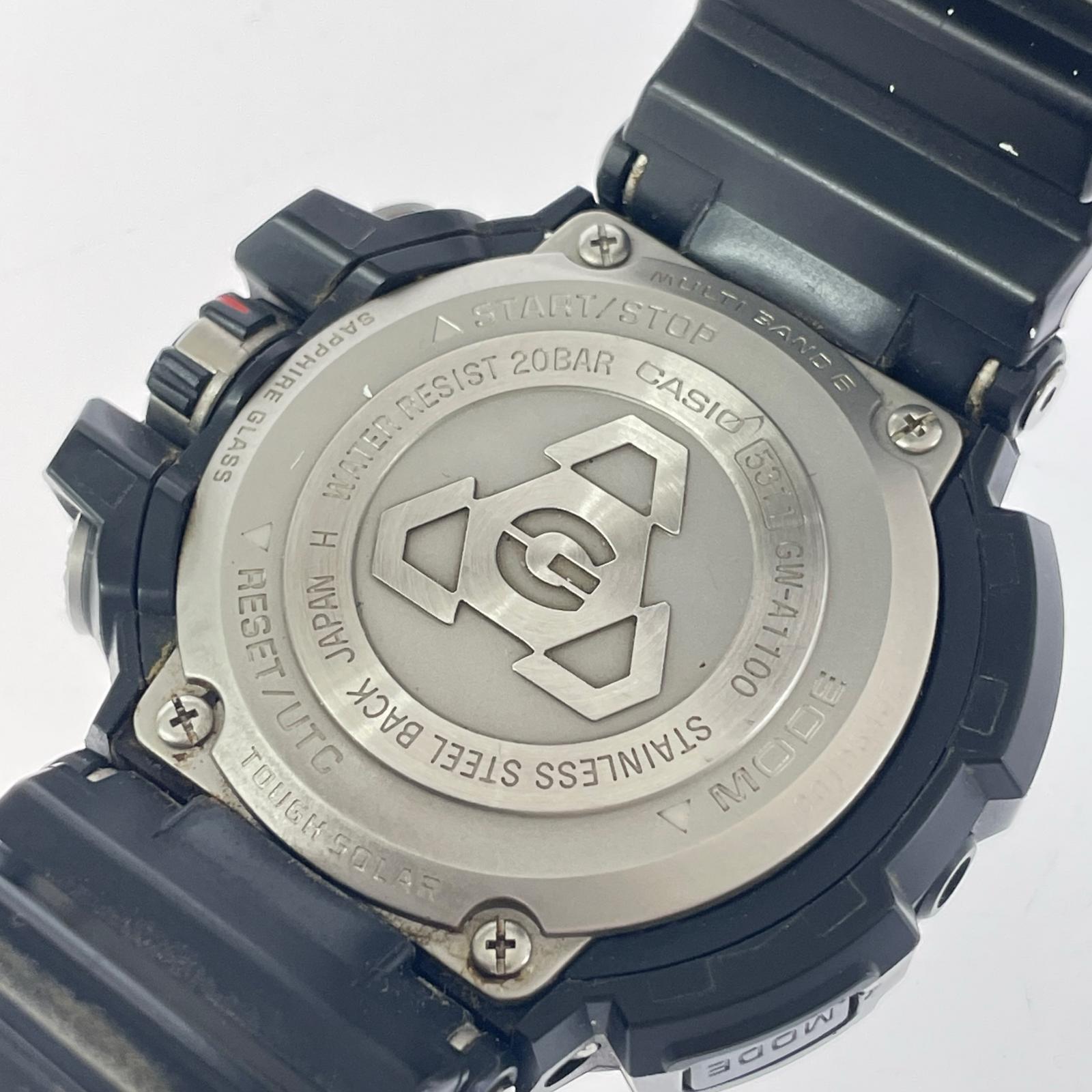 腕時計 GW-A1100/MASTER OF G GRAVITYMASTER ブラック