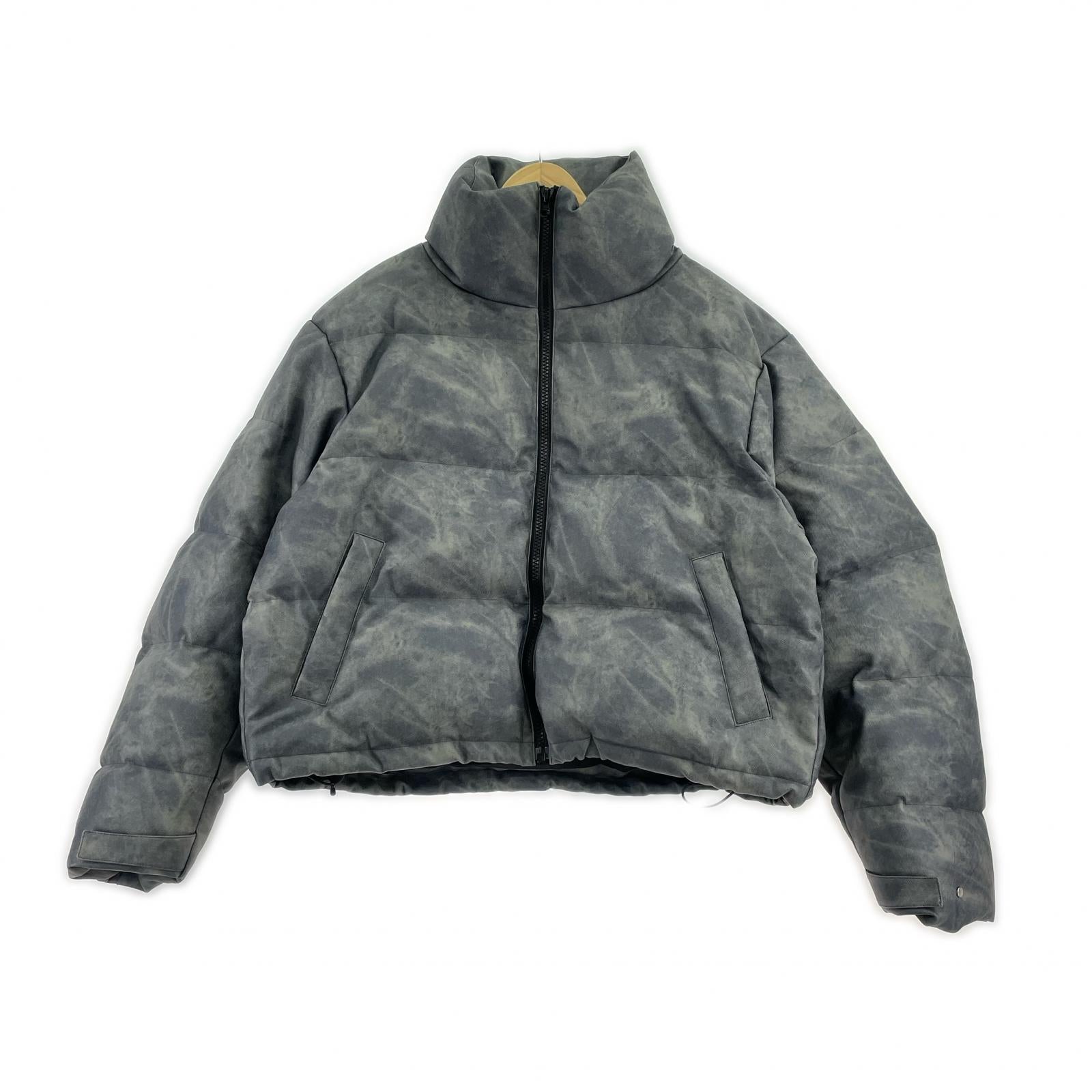 ダウンジャケット BREATH MARBLE DOWN JACKET -L L ブラック
