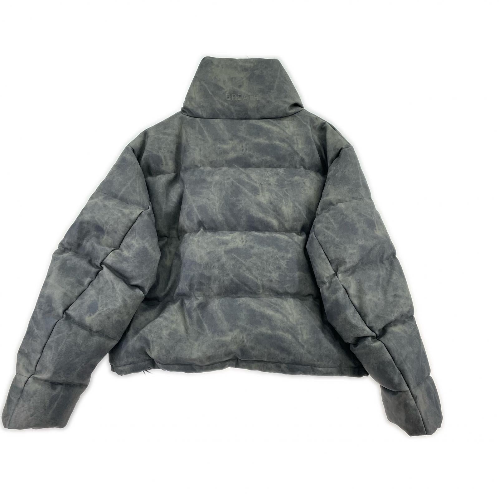 ダウンジャケット BREATH MARBLE DOWN JACKET -L L ブラック