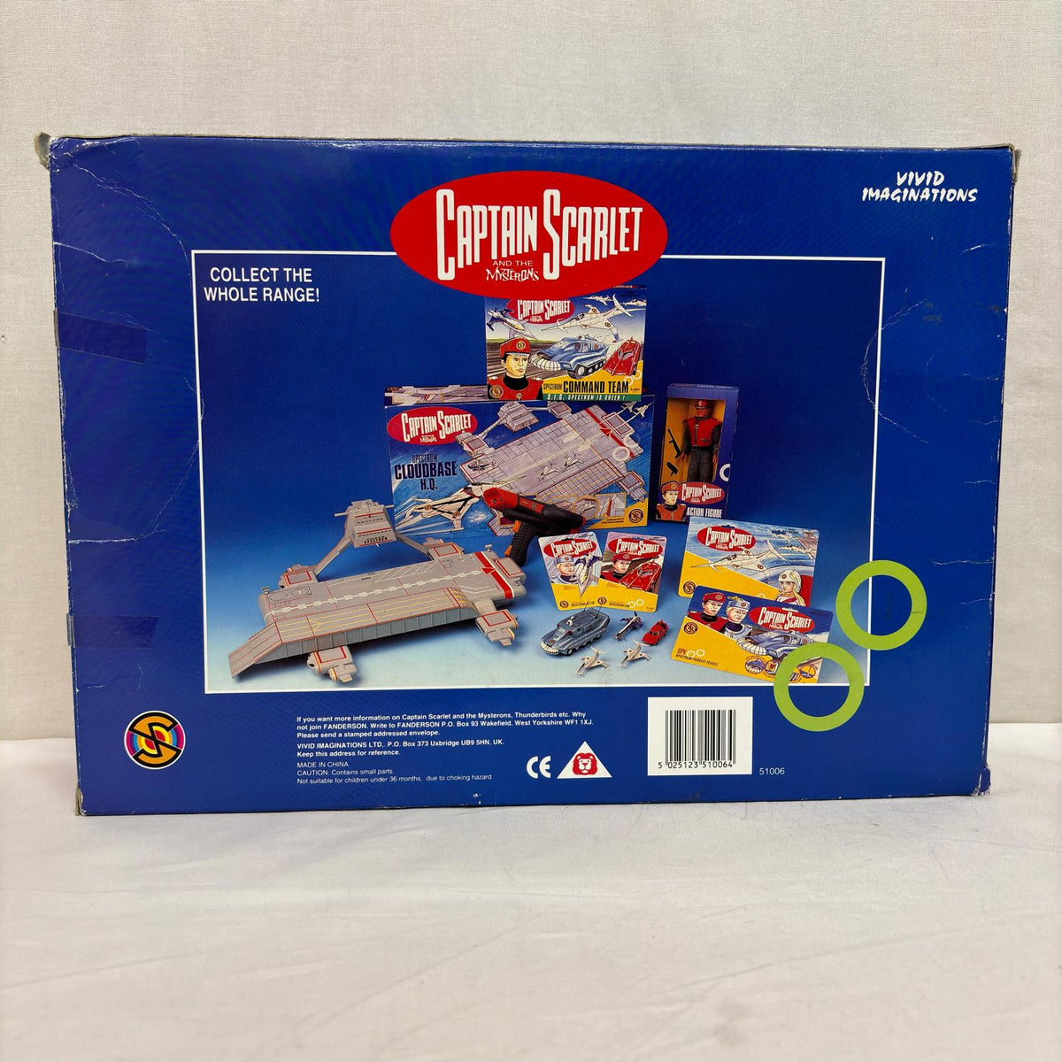 CAPTAIN SCARLET SPECTRUM COMMAND TEAM キャプテンスカーレット VIVID IMAGINATIONS フィギュア/グッズ