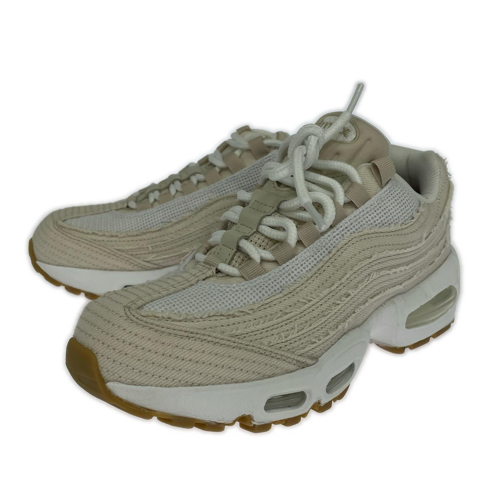 スニーカー Levi's Air Max 95 OG Denim White(24.5) 24.5cm (US6 1/2 UK6 EU39) ベージュ