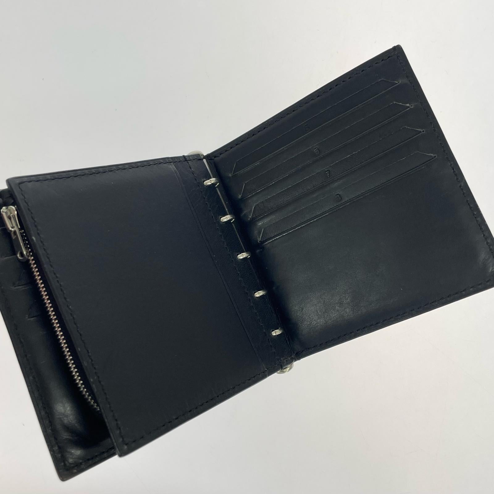 コンパクトウォレット ED ROBERT JUDSON Binder Half Wallet 黒 ブラック
