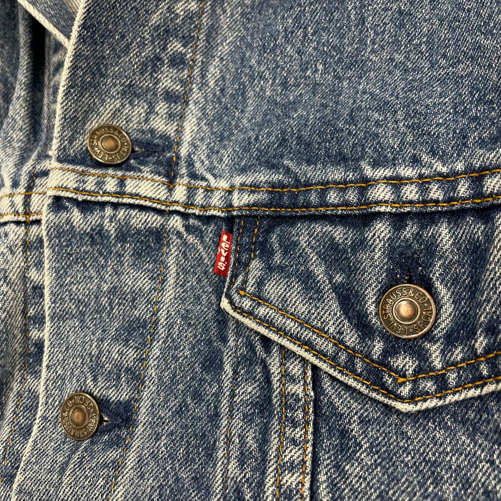 デニムジャケット 70507-0218 USA製 刻印523 L L