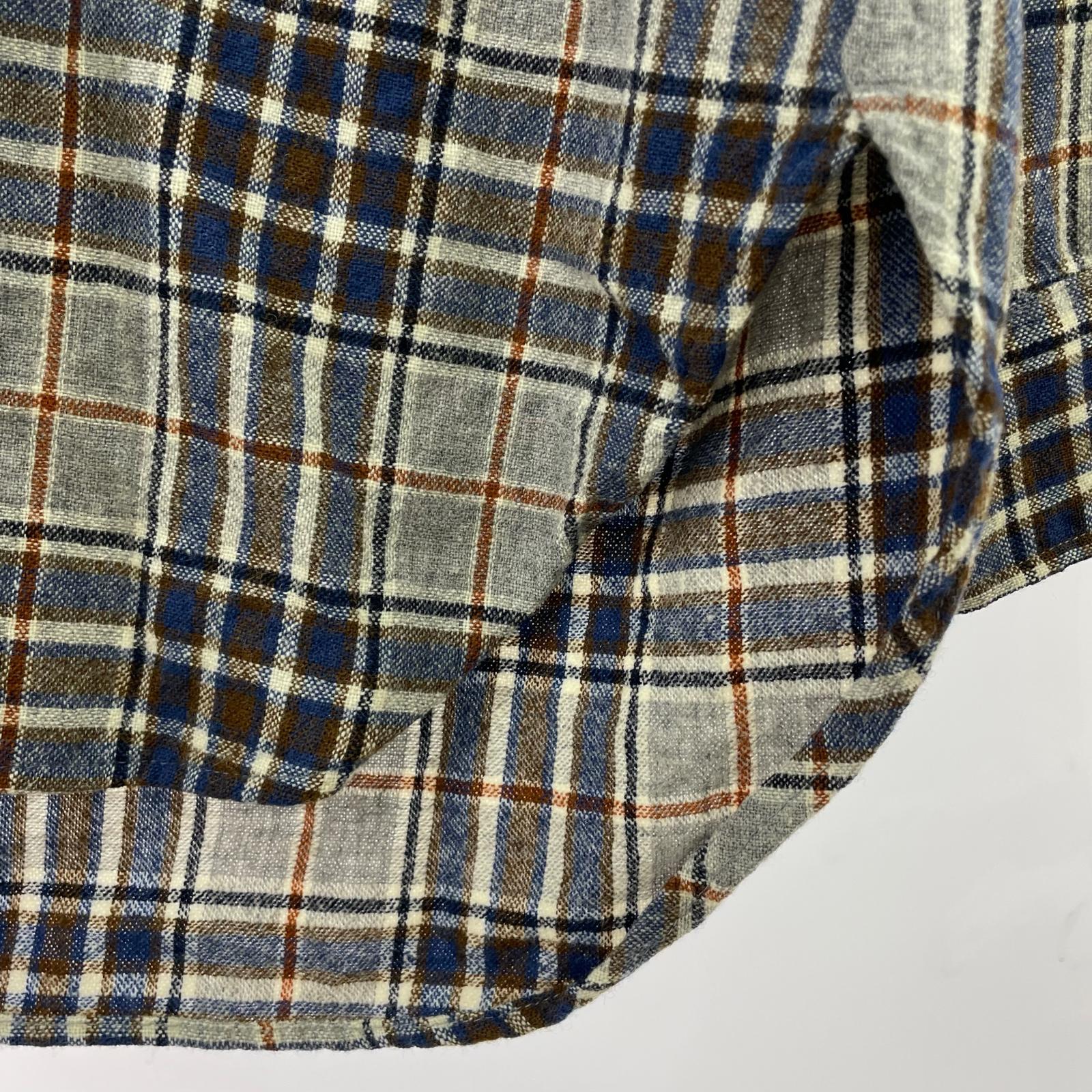長袖シャツ PENDLETON チェックシャツ ウール100
