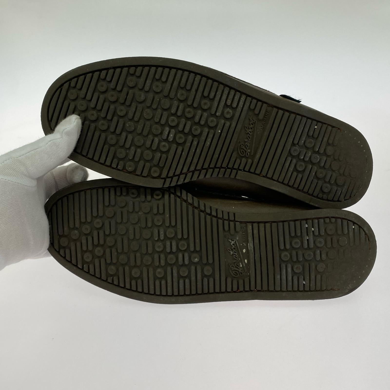 シューズ Paraboot デッキシューズ - 茶 ブラウン