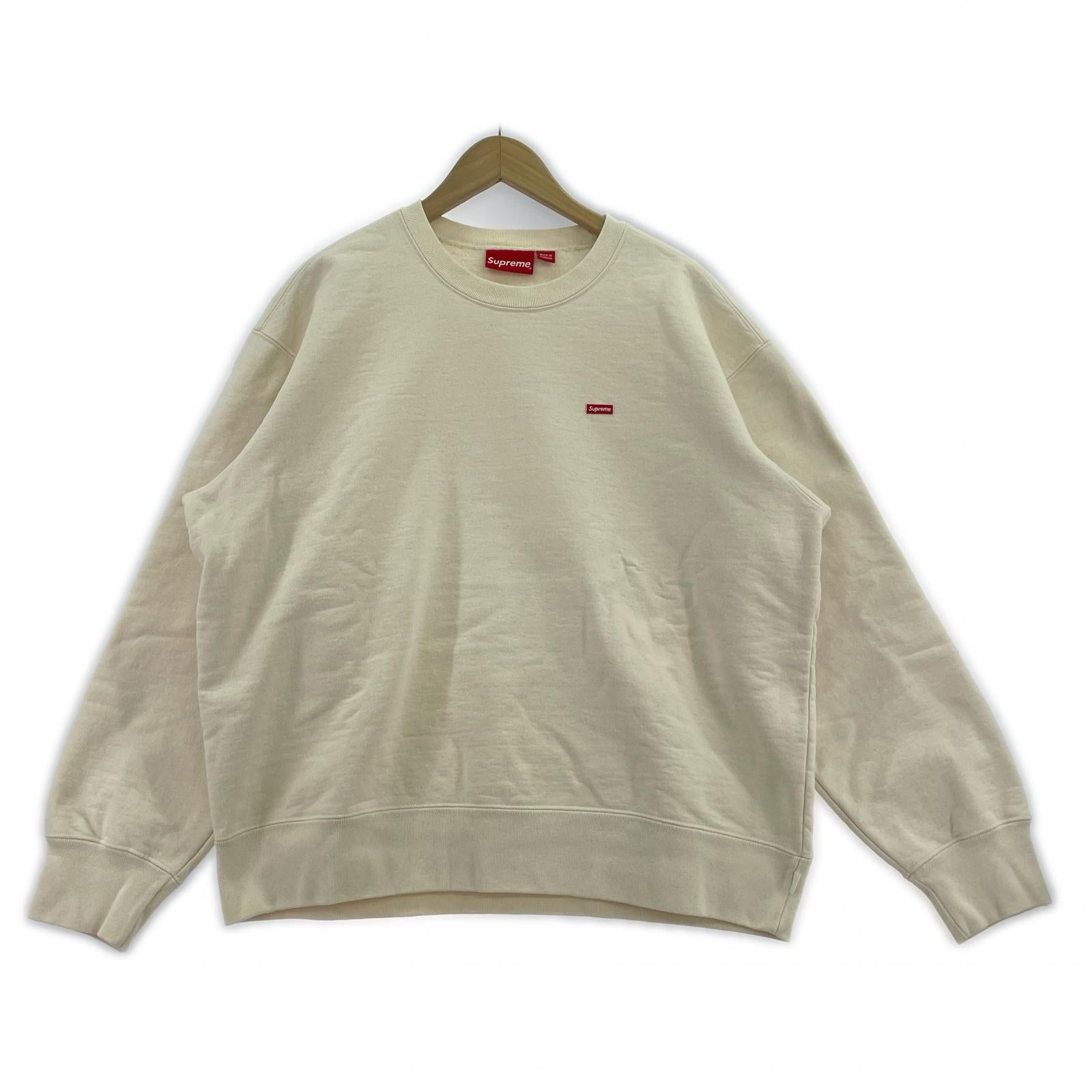 スウェット 24aw Smoll box crew neck 生成り M M ホワイト