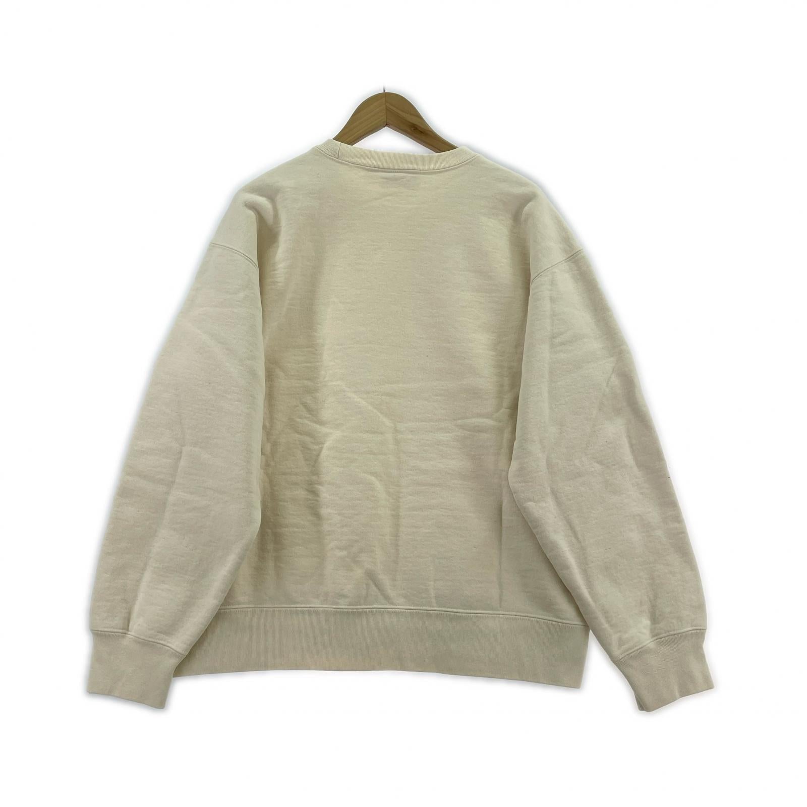 スウェット 24aw Smoll box crew neck 生成り M M ホワイト