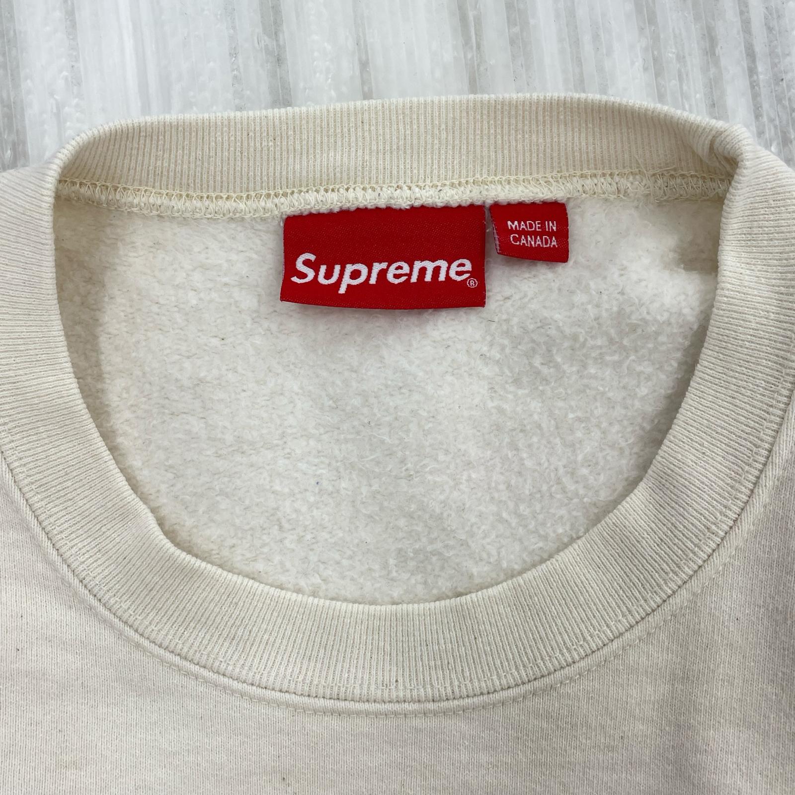 スウェット 24aw Smoll box crew neck 生成り M M ホワイト