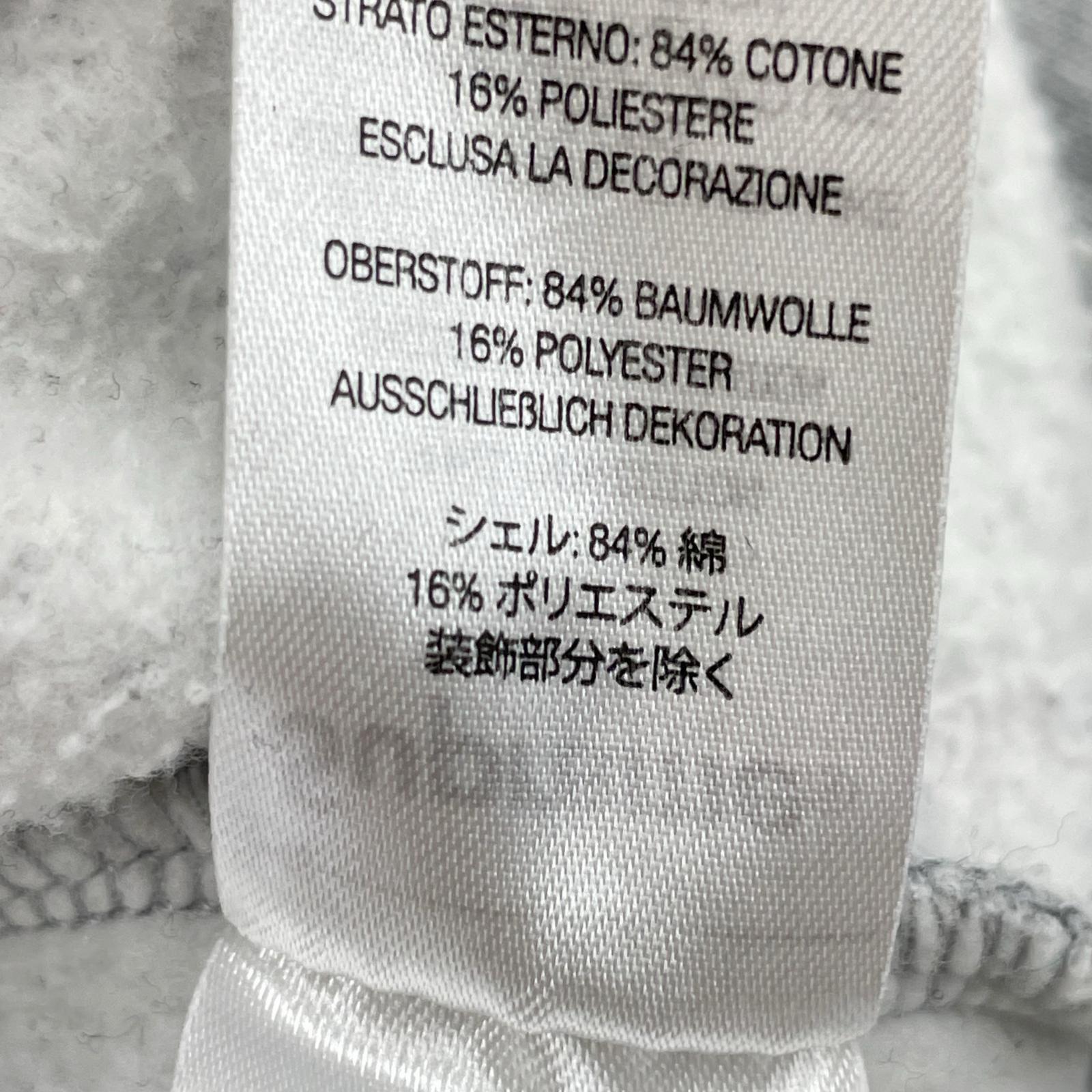 パーカー 25aw satin applique グレー M M グレー