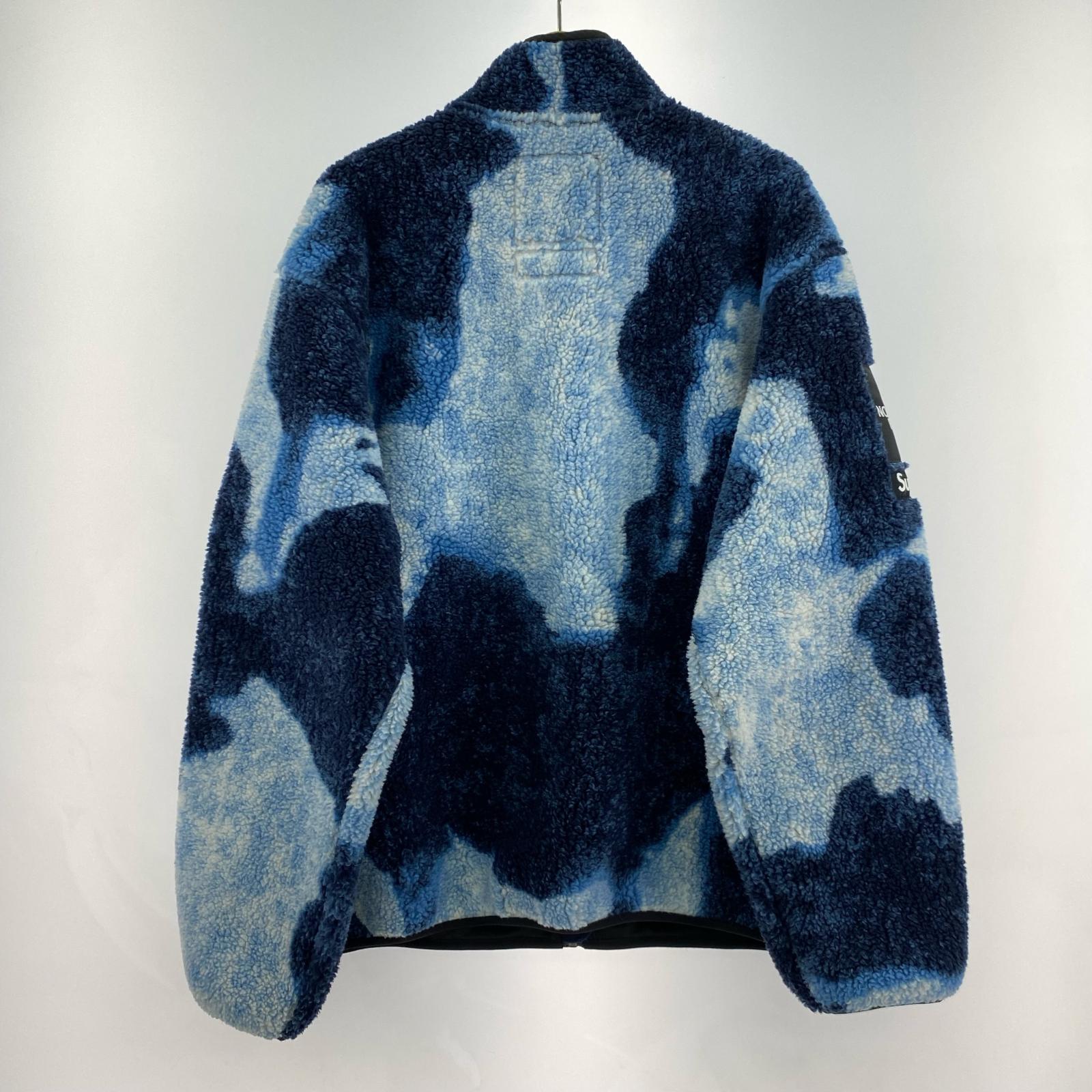 ジャケット Bleached Denim Print Fleece