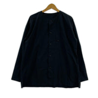 長袖シャツ ISSEY MIYAKE 132.5 ノーカラーシャツ 2 ブラック 2 ブラック