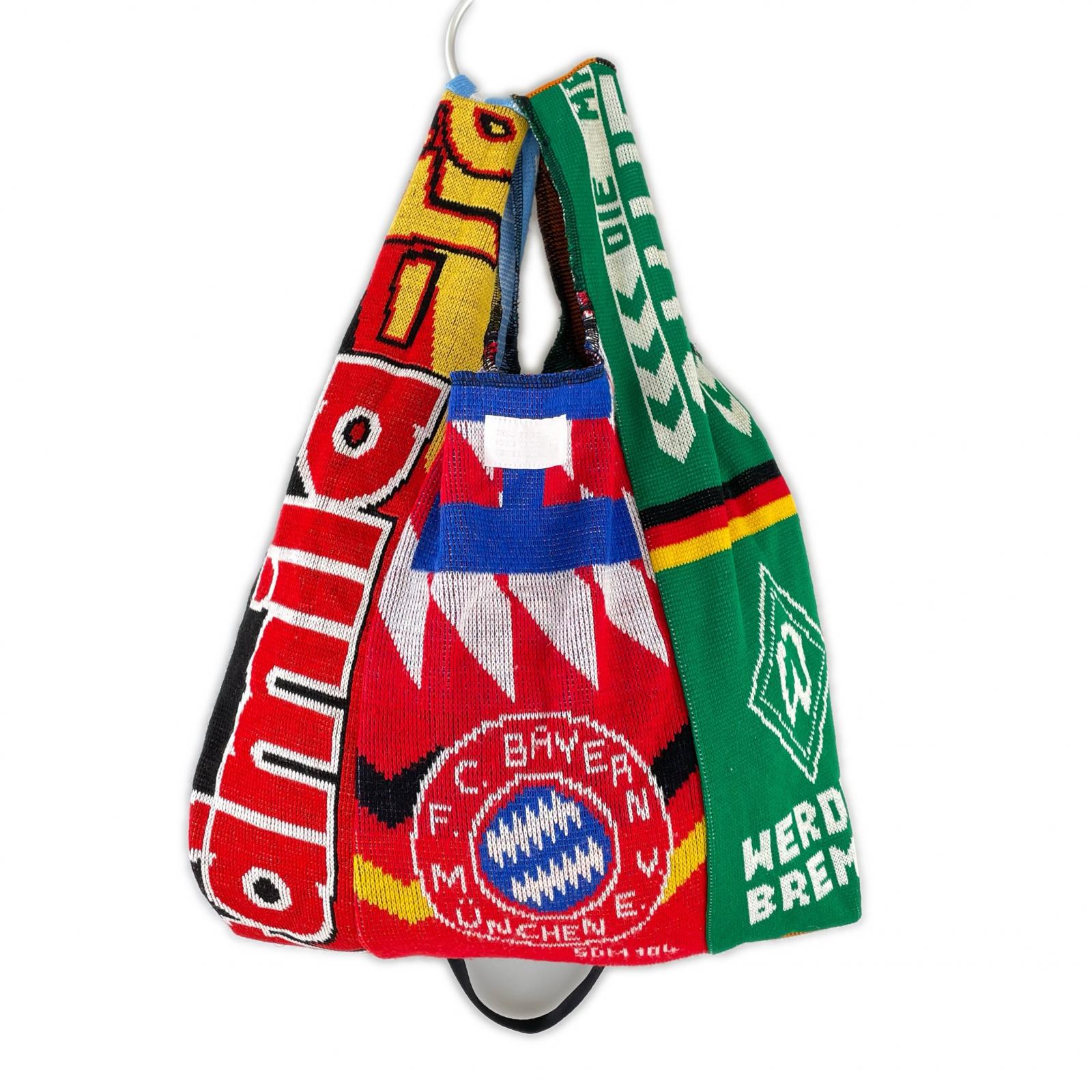 ショルダーバッグ CHANGES VINTAGE SOCCER SCARF BAG マルチカラー