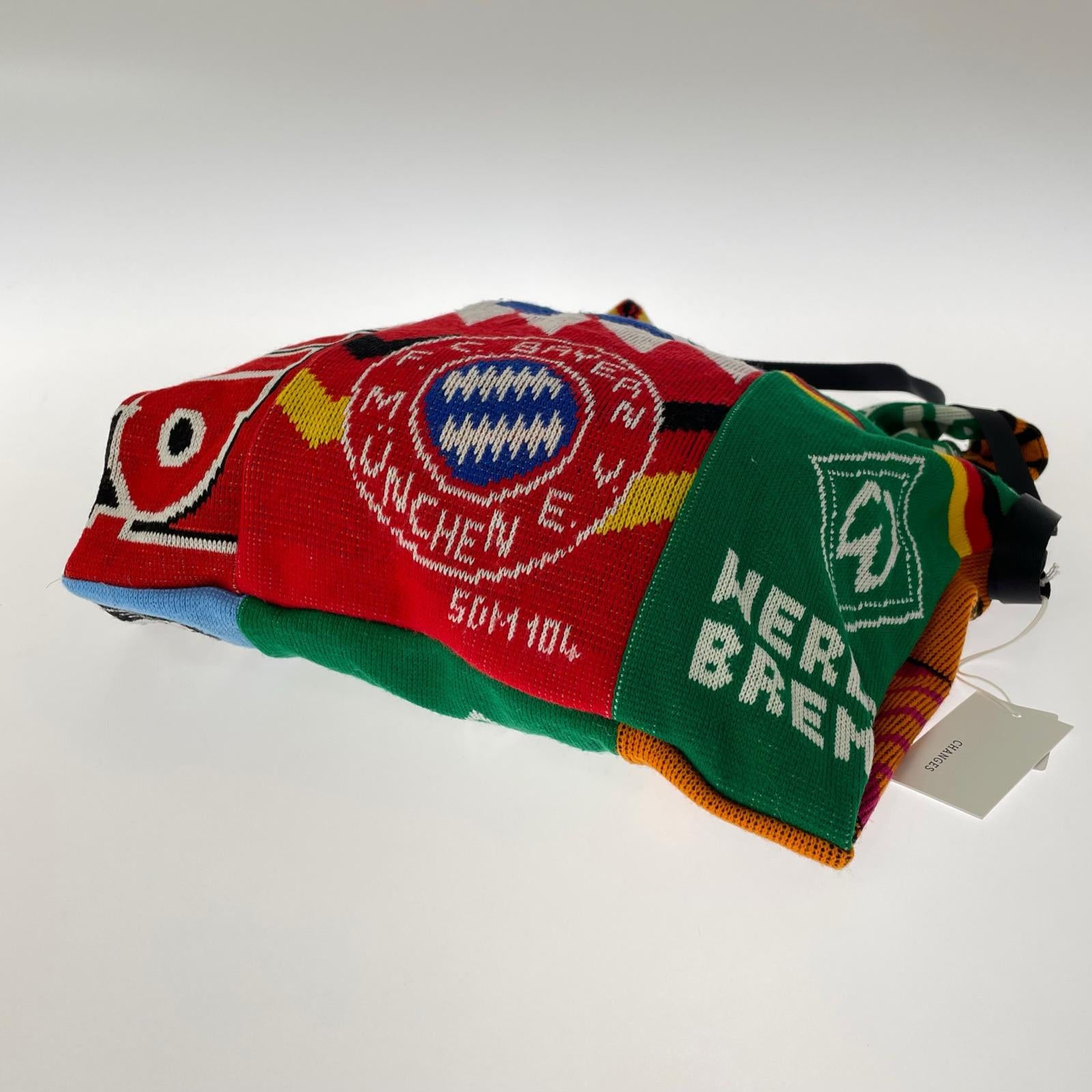 ショルダーバッグ CHANGES VINTAGE SOCCER SCARF BAG マルチカラー
