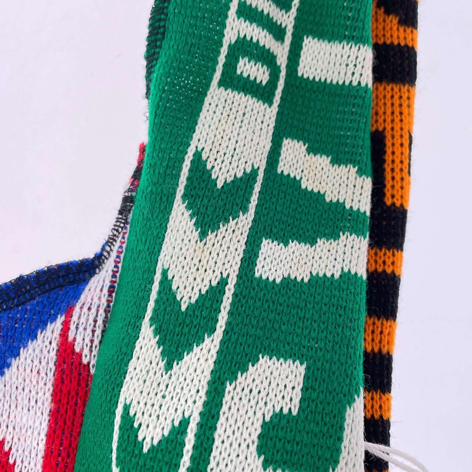 ショルダーバッグ CHANGES VINTAGE SOCCER SCARF BAG マルチカラー