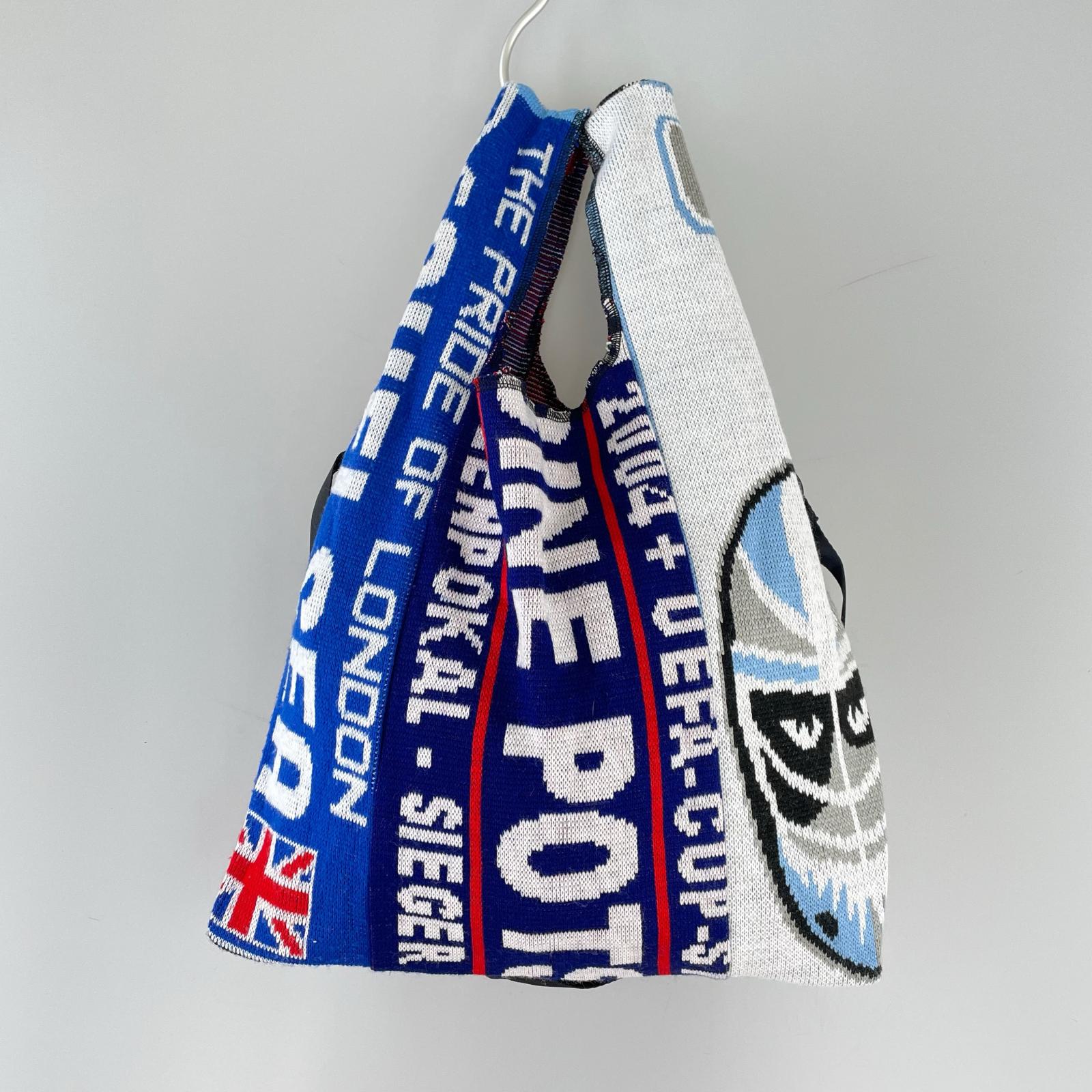 ショルダーバッグ CHANGES VINTAGE SOCCER SCARF BAG マルチカラー