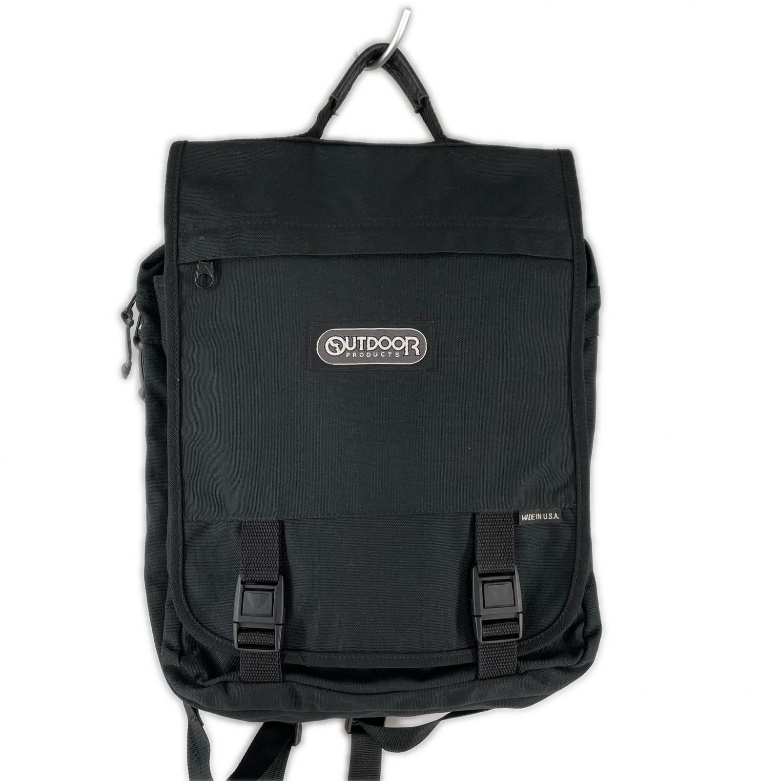 リュック・デイパック OUTDOOR PRODUCTS USA製 ビンテージ リュック ブラック