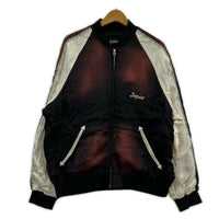 ジャケット スカジャン レーヨン ブラウン (XL) ブラウン