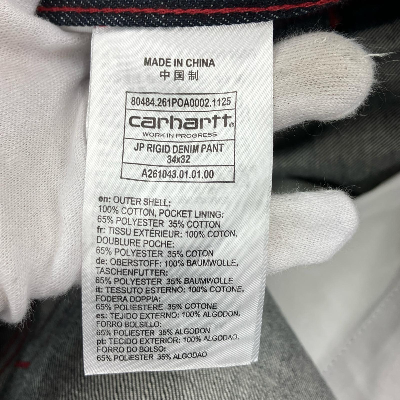 デニムパンツ WIP 2026 JP RIGID DENIM PANT インディゴ 34 ネイビー