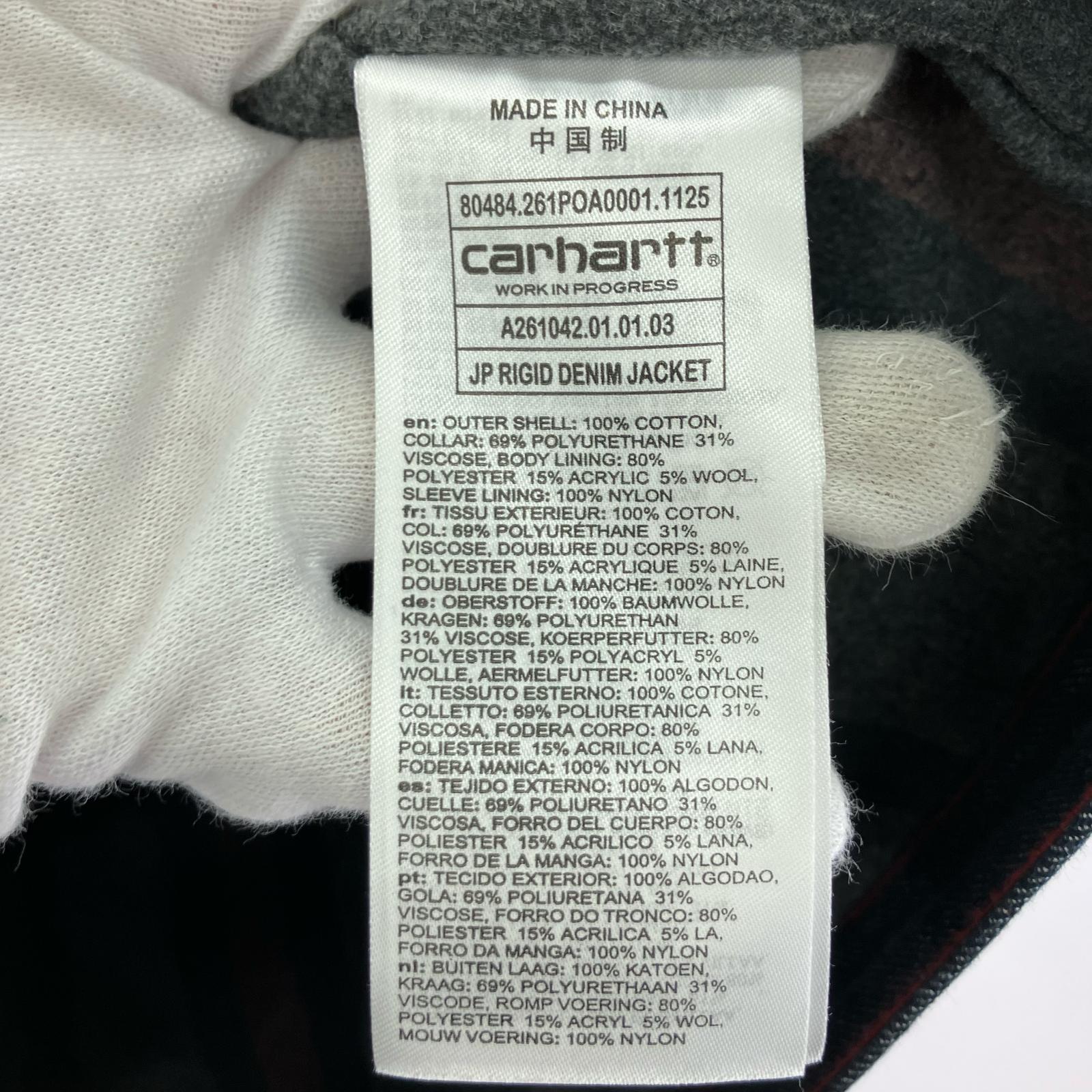 デニムジャケット WIP 2026 JP RIGID DENIM JACKET インディゴ L