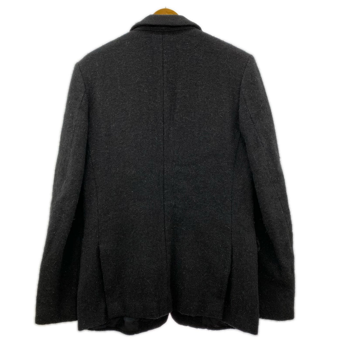 テーラードジャケット HOMME DEUX ウール 2B 黒 (XS) SS ブラック