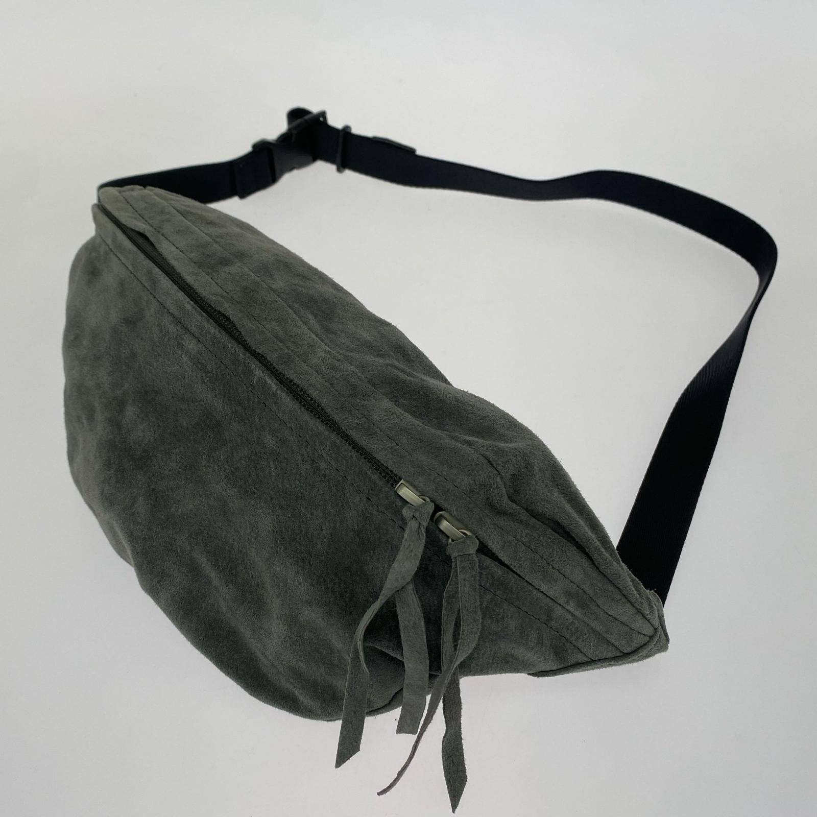 ボディバッグ pig waist pouch bag グレー グレー