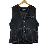 長袖シャツ JNCO デニムベスト BLK