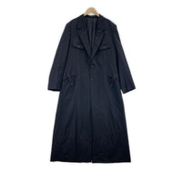ジャケット Yohji Yamamoto POUR HOMME WOOL GABARDINE COLLAR BUTTON JACKET 4 ブラック ブラック