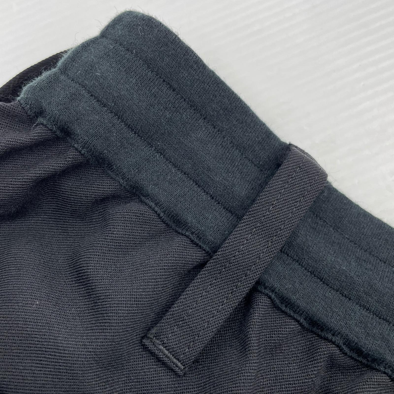 パンツ REGULATION Yohji Yamamoto ウールギャバジンパンツ 2 ブラック 2 ブラック