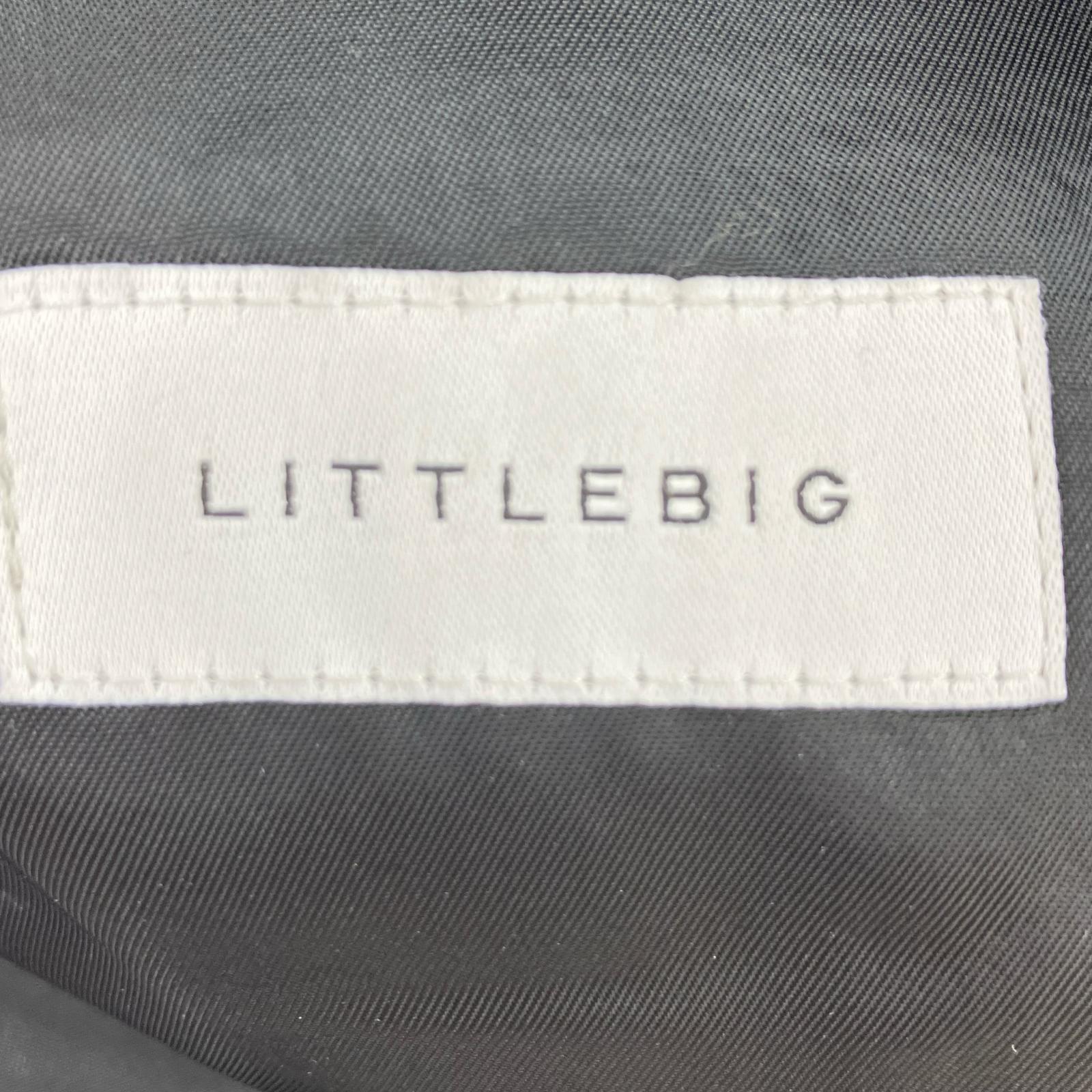 ジャケット LITTLEBIG ジャガードダブルブレストセットアップ 46 ブラック 46 ブラック