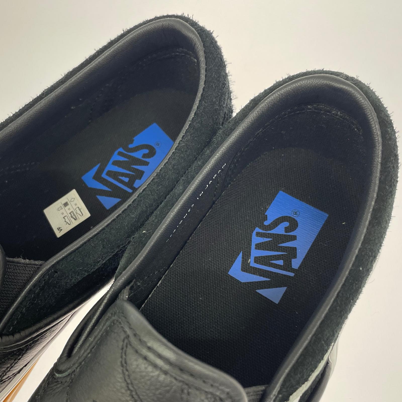スニーカー VANS LX Classic Slip-On 98 SP (26) 26cm (US8 UK7 1/2 EU42) ブラック