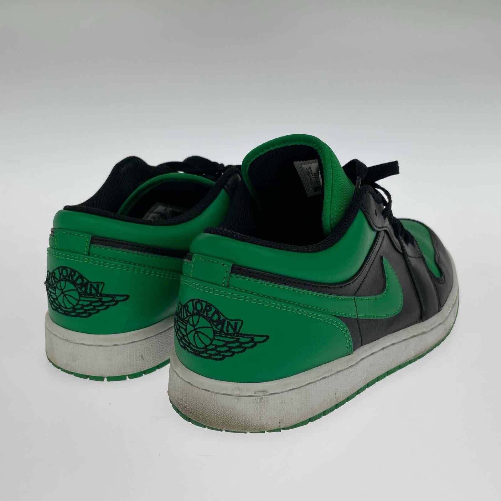 スニーカー NIKE Air Jordan 1 Low LuckyGreen 553558-065 (27.5) 27.5cm (US9 1/2 UK9 EU45)