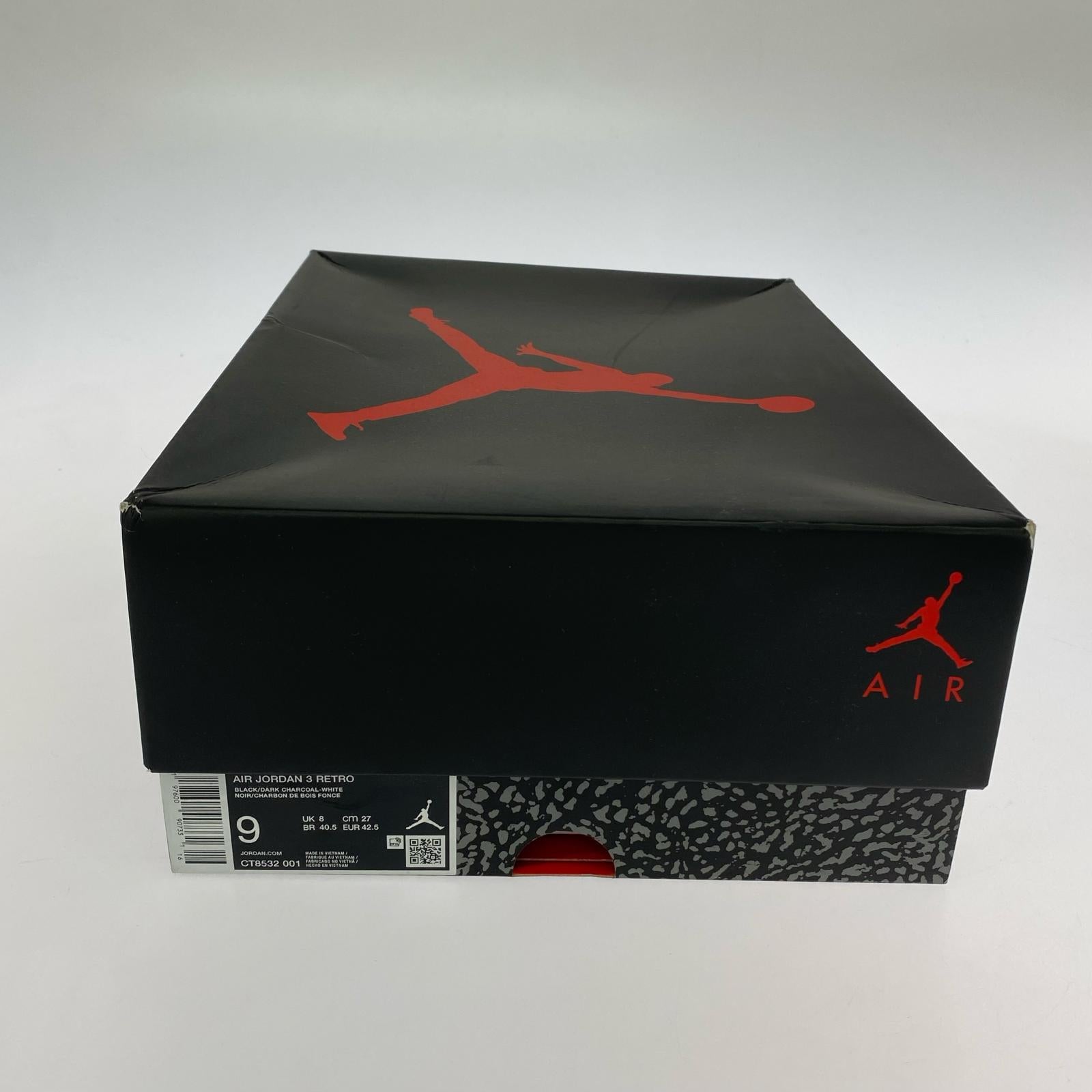 スニーカー CT8532-001 AJ3 RETRO 27.0cm 27cm (US9 UK8 1/2 EU44) ブラック
