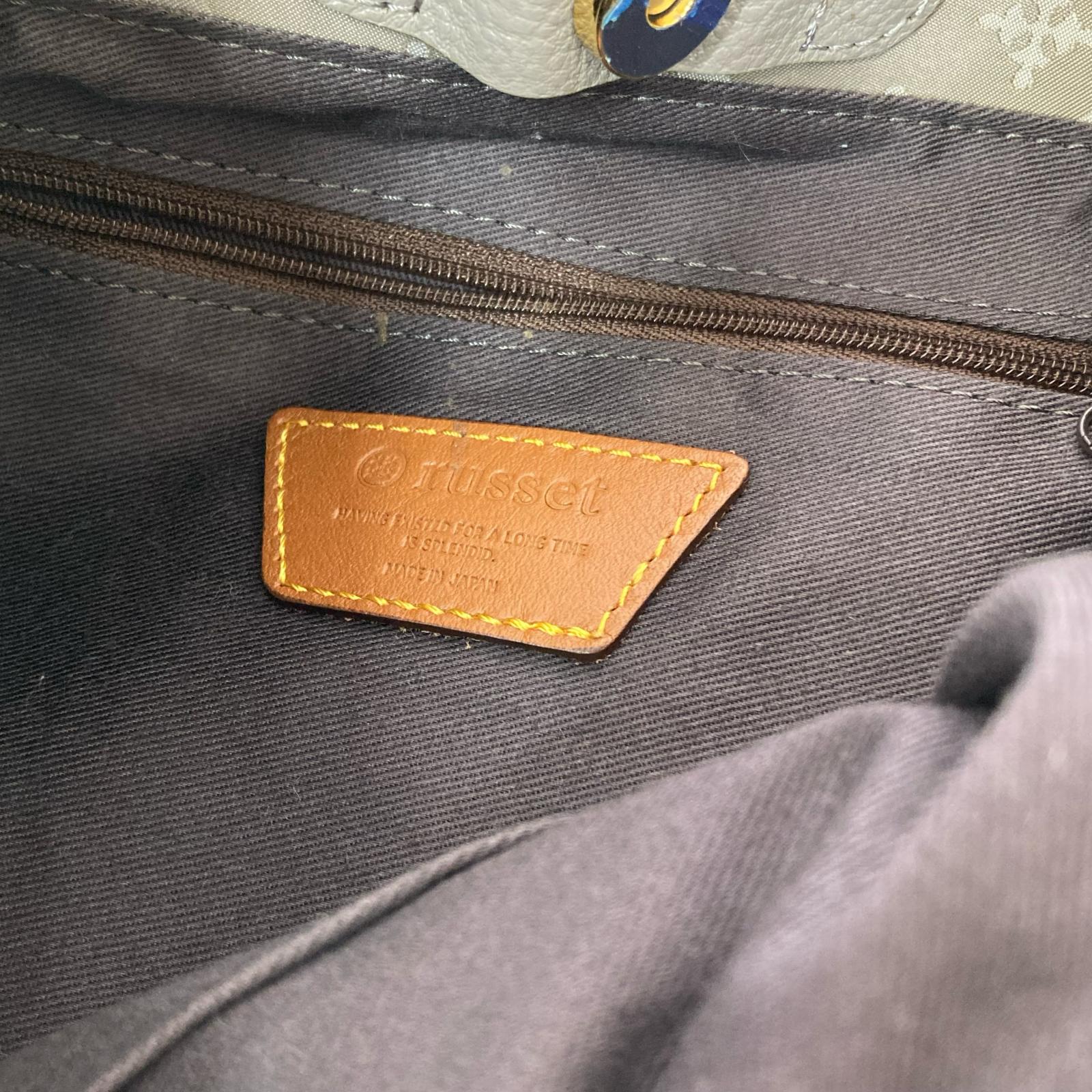トートバッグ russet トートバッグ ベージュ