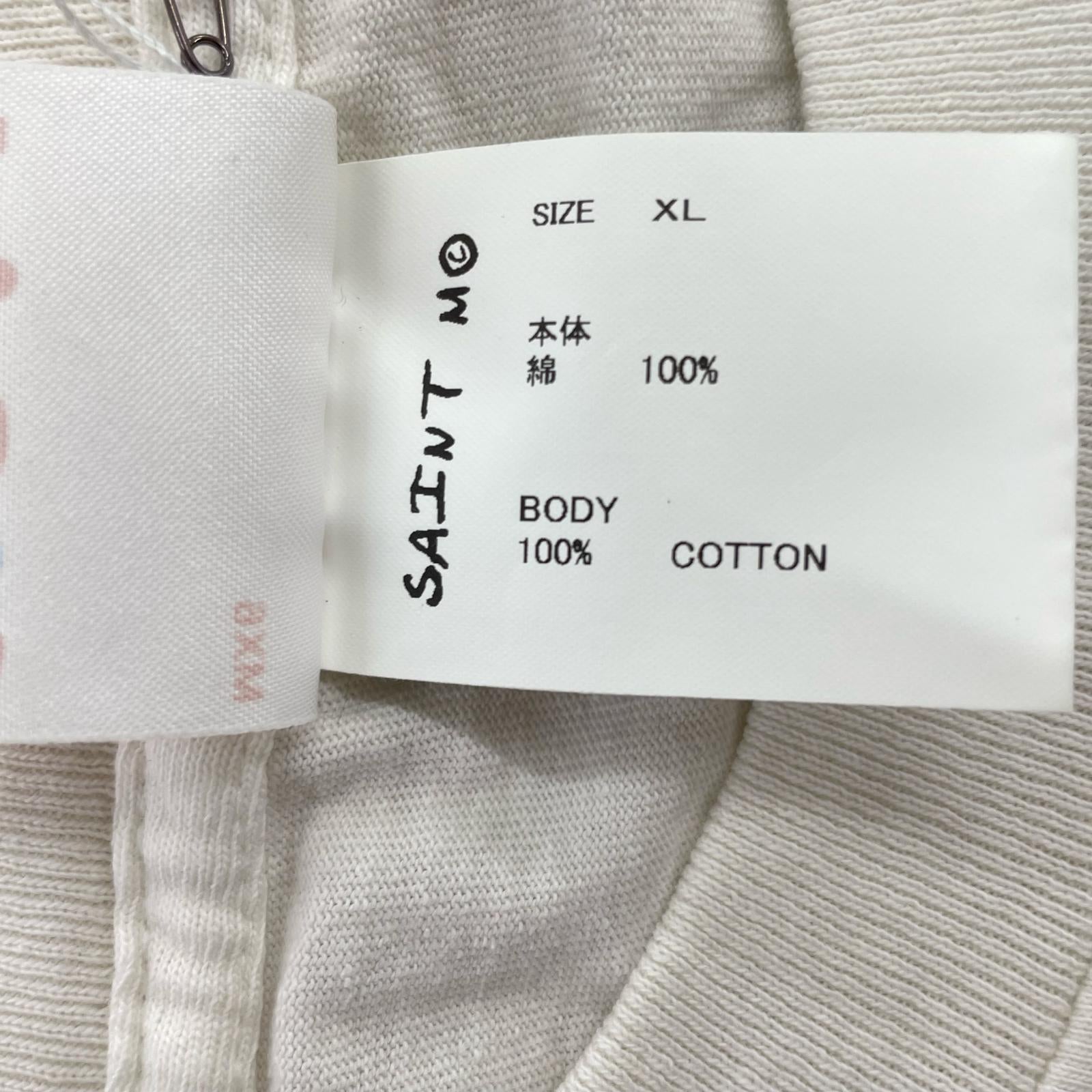 半袖Tシャツ 25ss SS TEE/SAINTT MX/WHITE XL ホワイト
