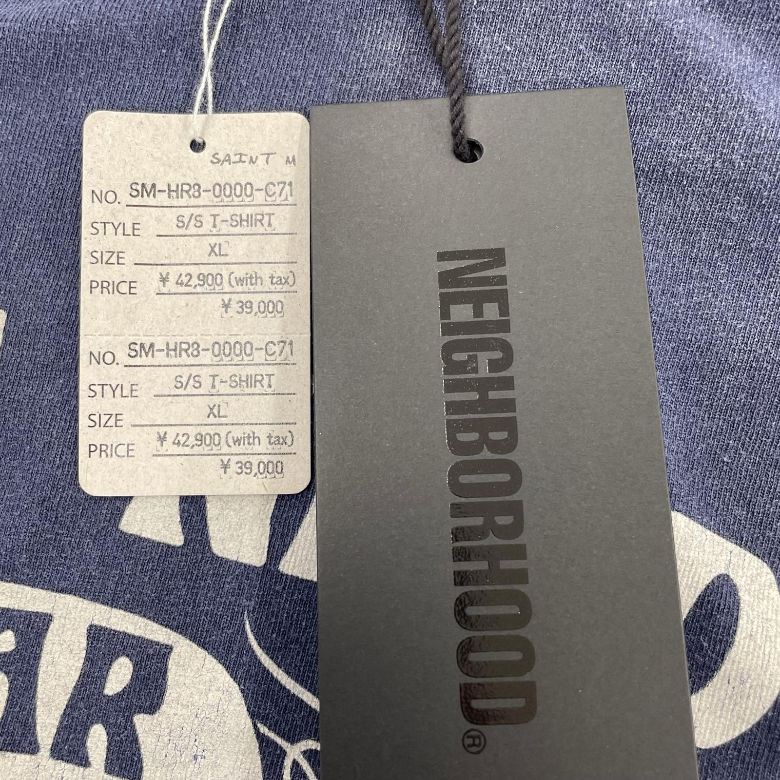 半袖Tシャツ ×NEIGHBORHOOD SS Tee STHD.SAINTNBHD XL ネイビー