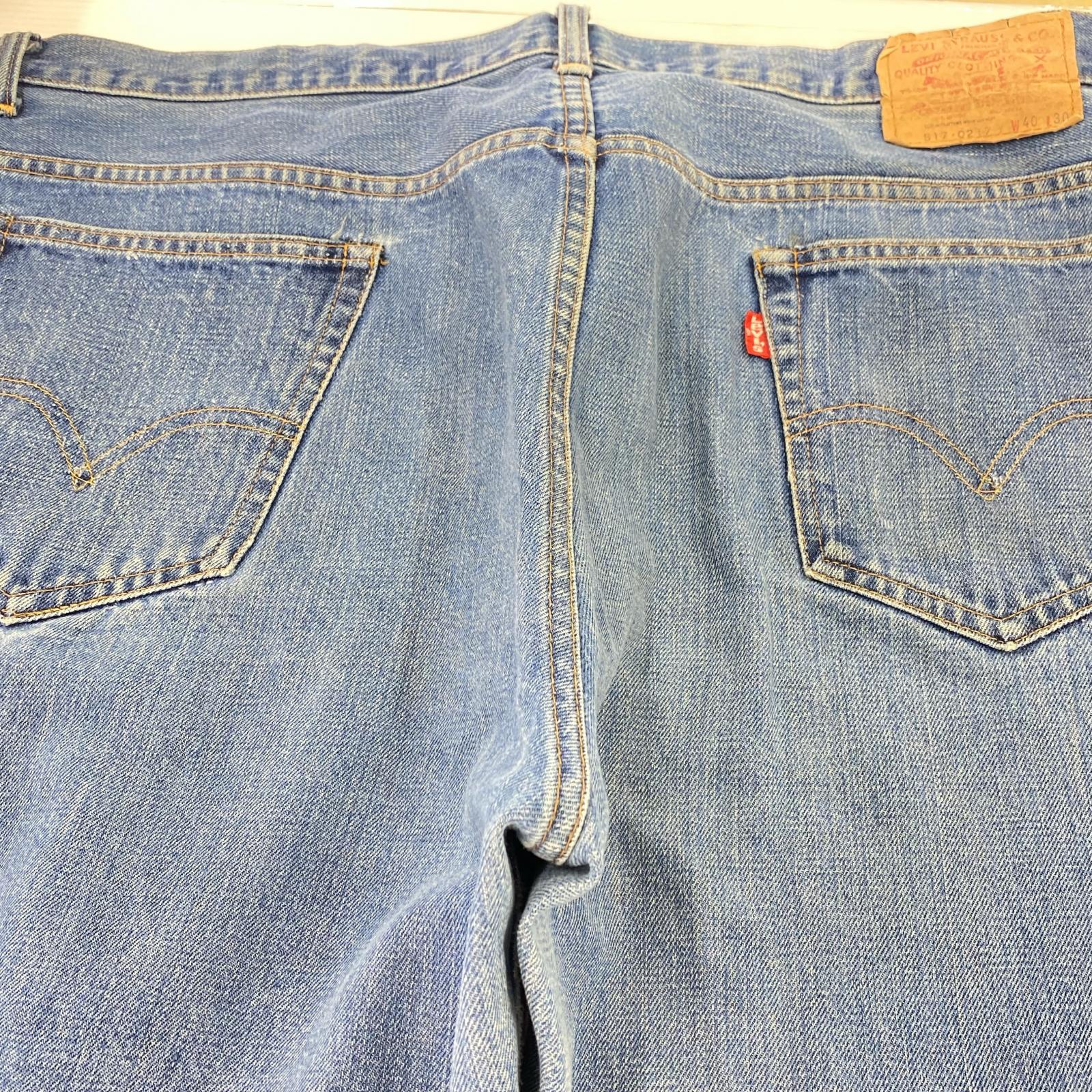 デニムパンツ 66前期 517-0217 W40 40 ネイビー