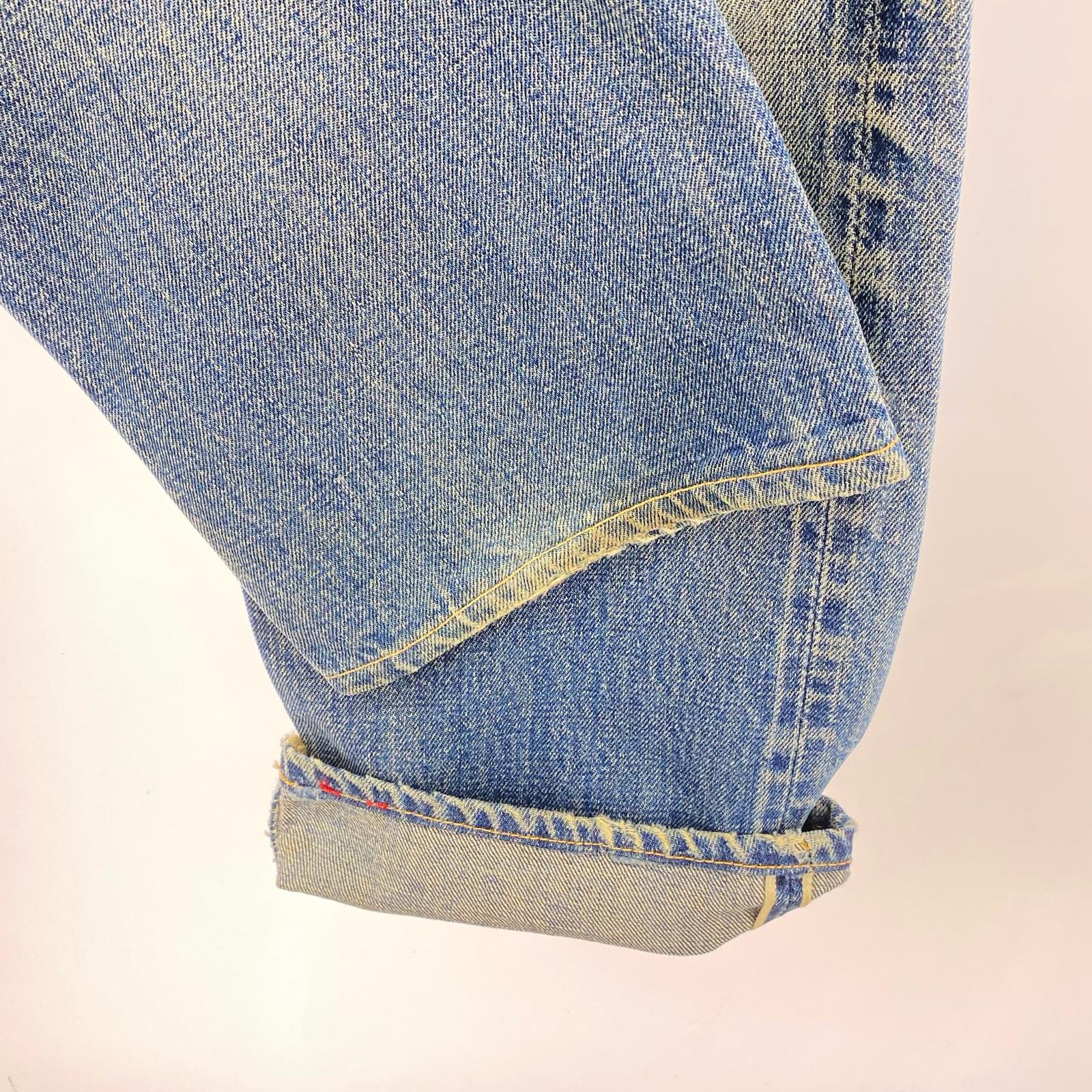 デニムパンツ BIGE 501 W28 ブルー