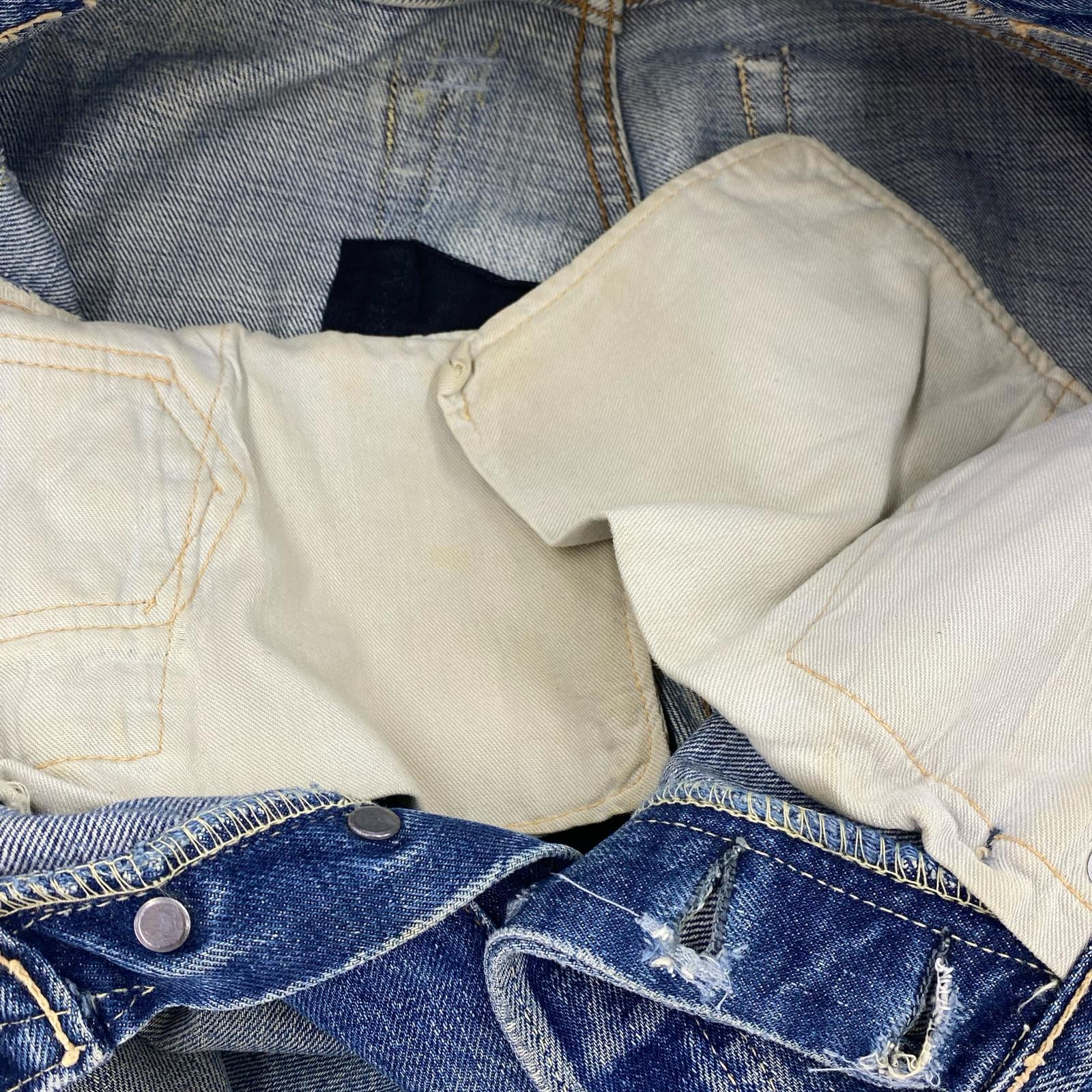 デニムパンツ BIGE 501 W28 ブルー