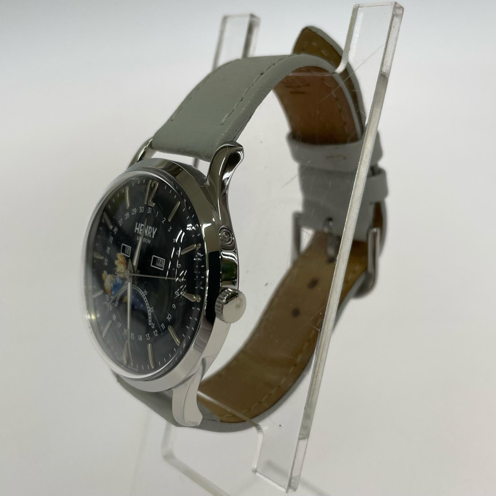 腕時計 HENLY LONDON HL39-LM-0209-PR グレー
