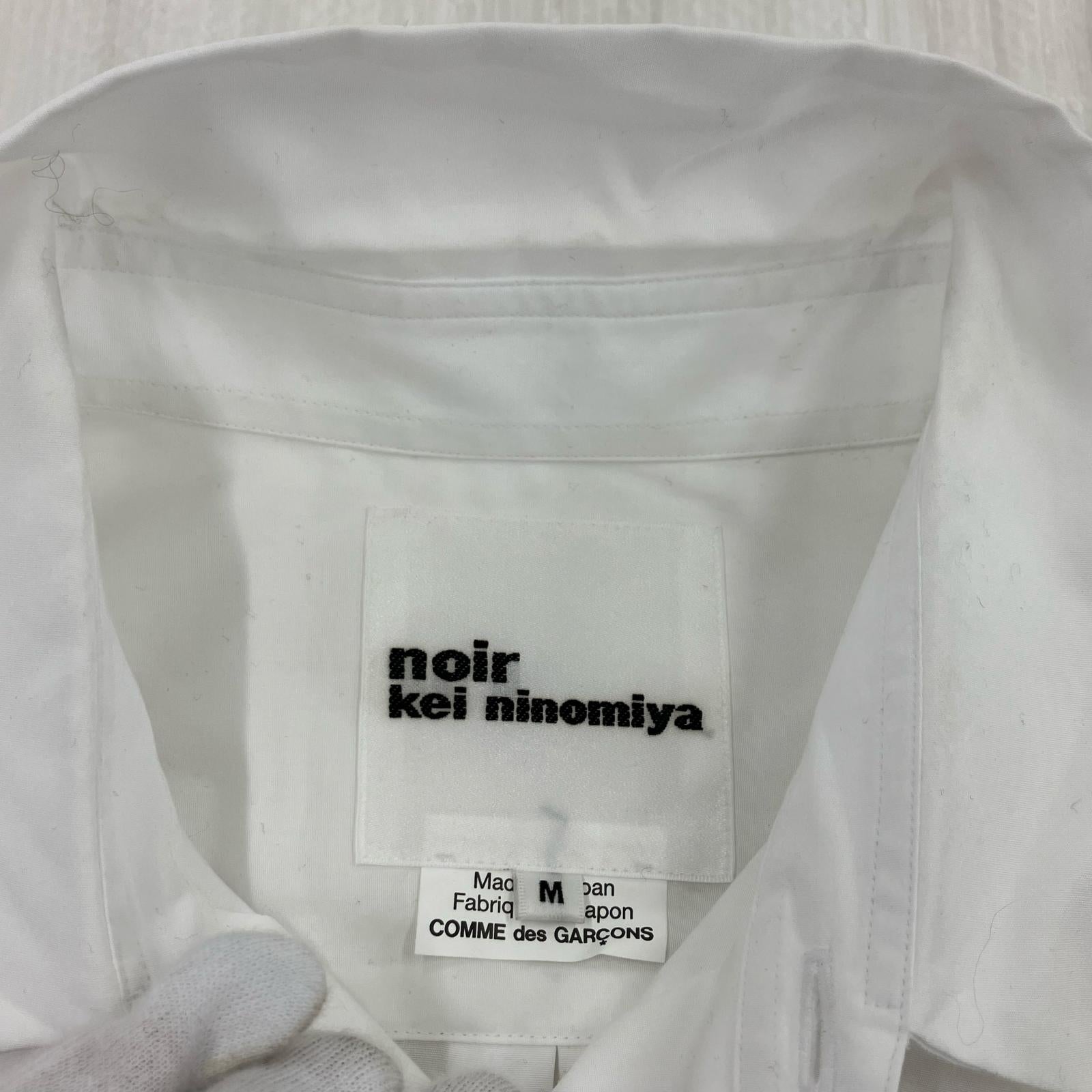 長袖シャツ noir kei ninomiya M 3N-B005 M ホワイト