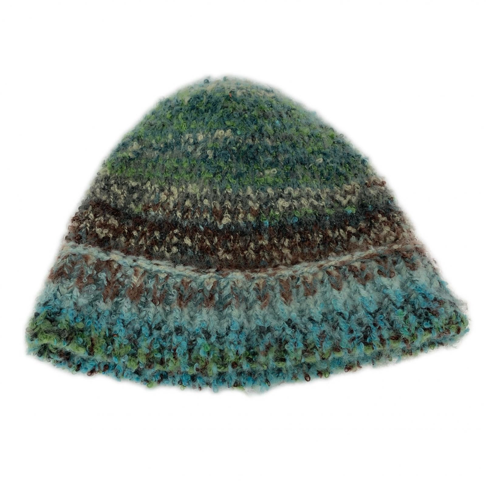 ニットキャップ TEXTURED YARN SKULLCAP マルチカラー マルチカラー