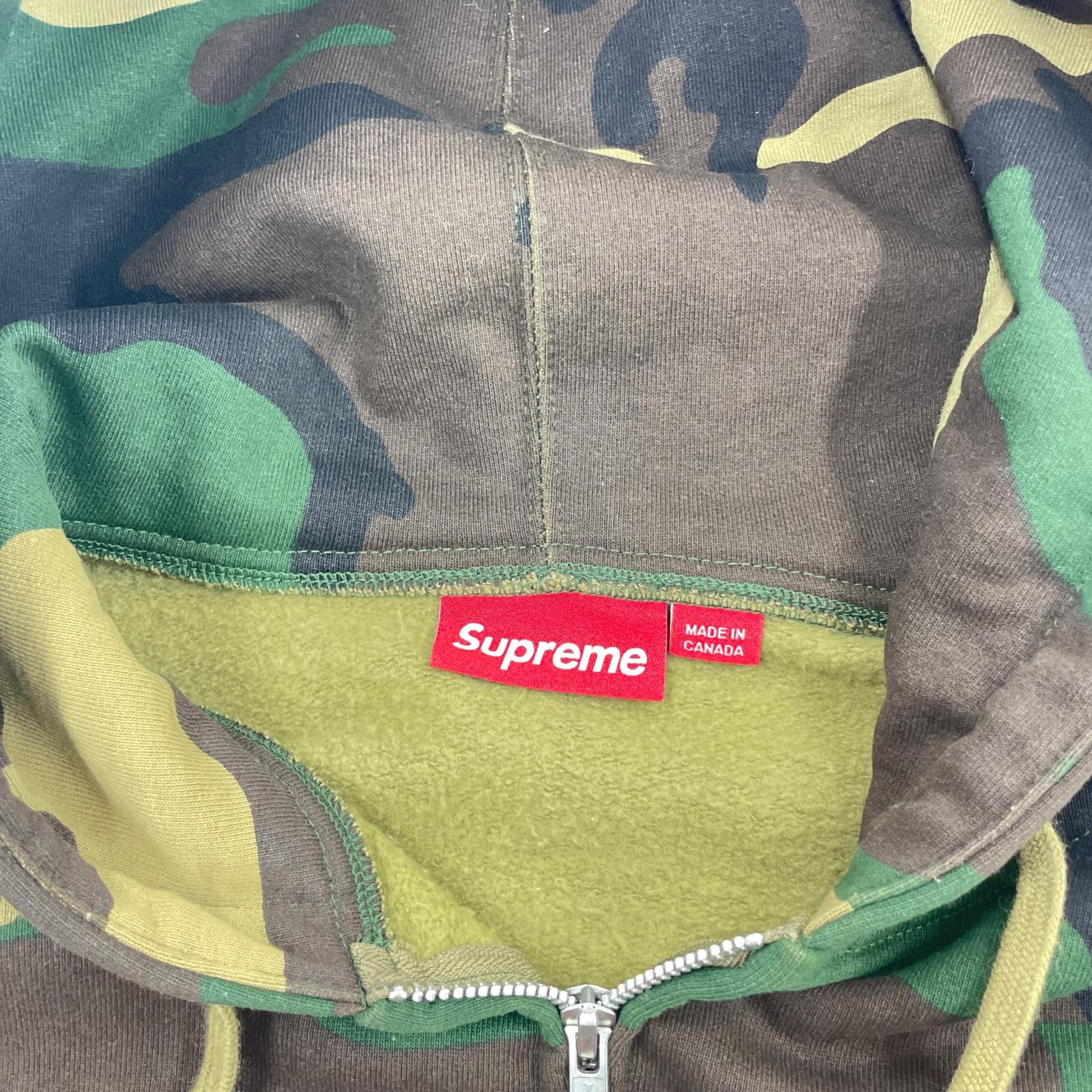 パーカー Supreme 25AW Collegiate Applique Zip Up Hoodie M M